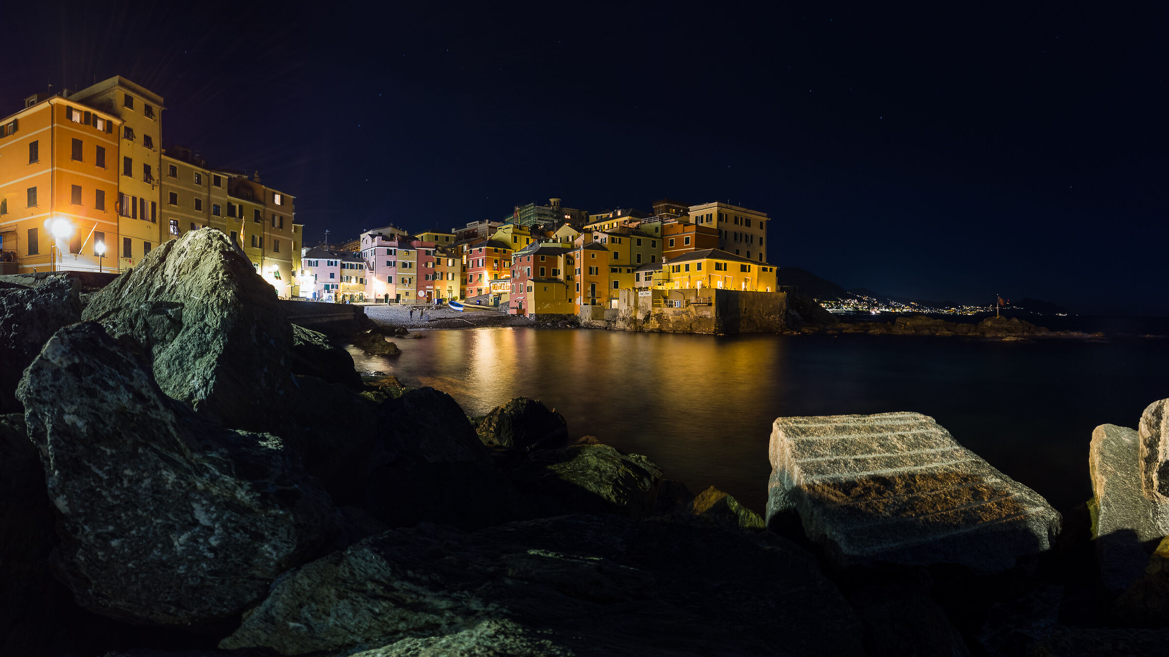 Boccadasse by Night two