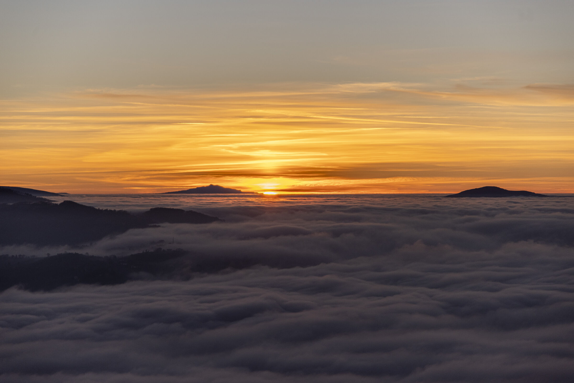 View from Mount Ingino