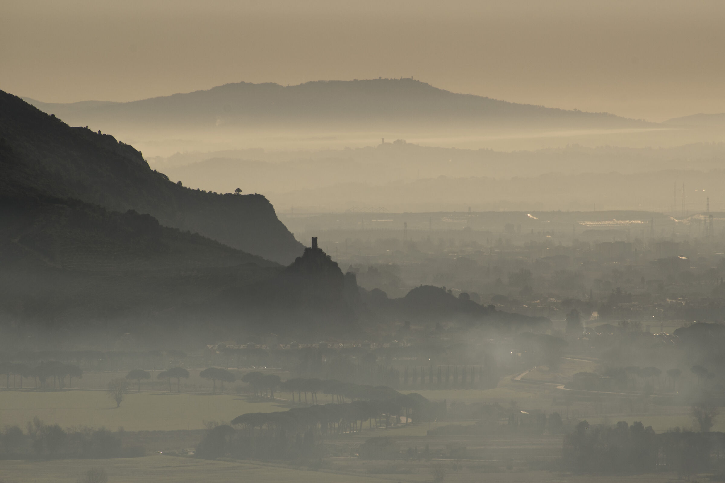 Vista da Villa Bosniaski - Pisa