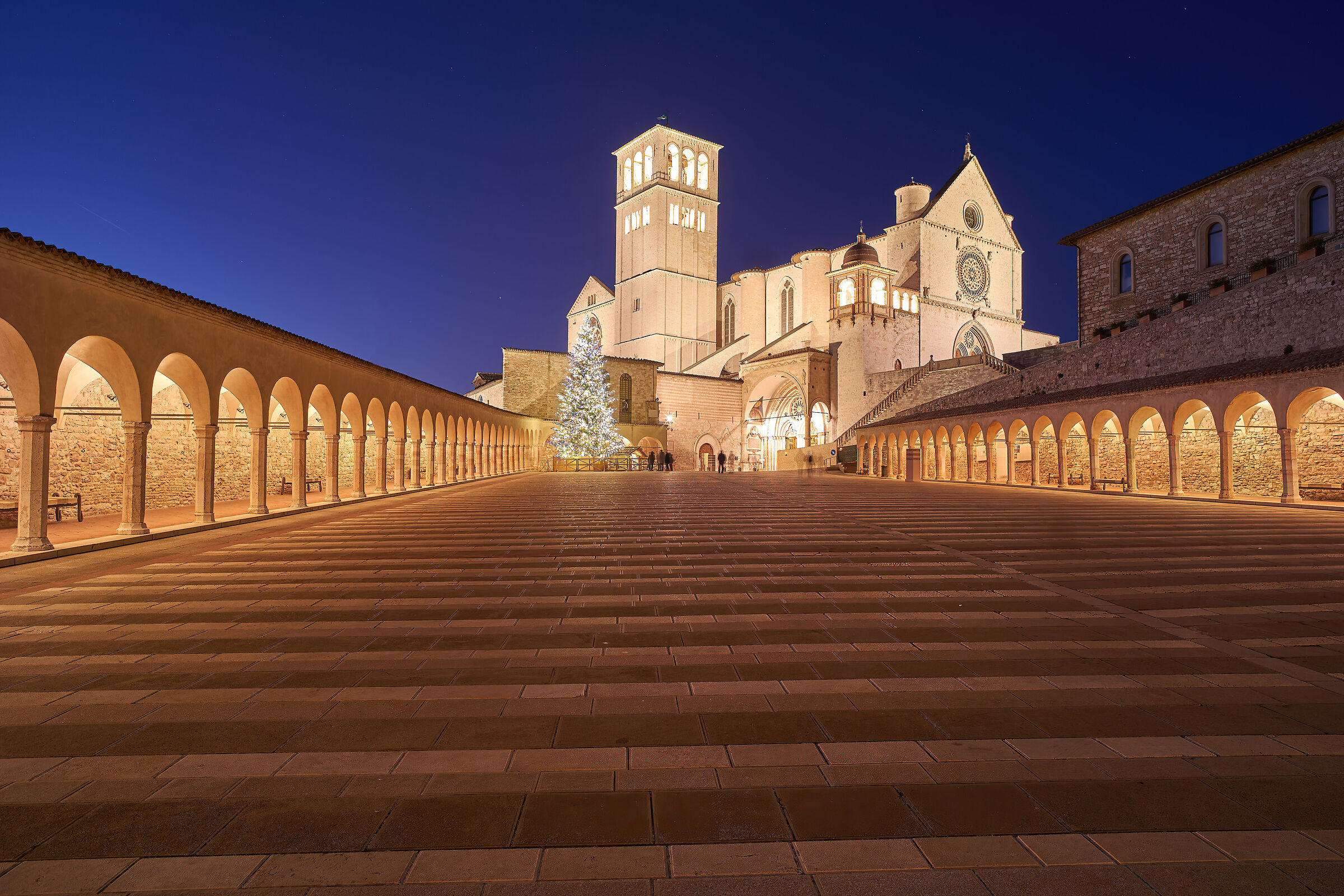 Blue time in Assisi