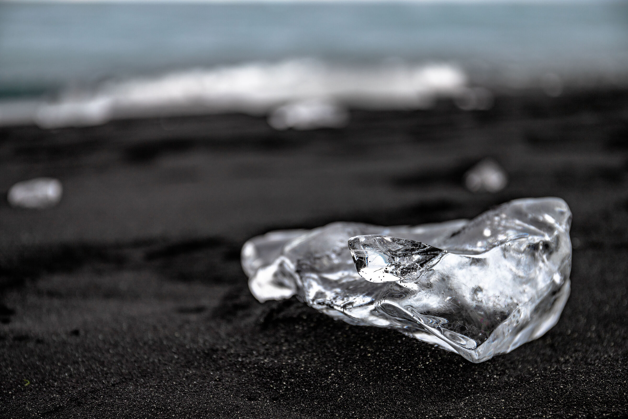 Diamonds on the beach