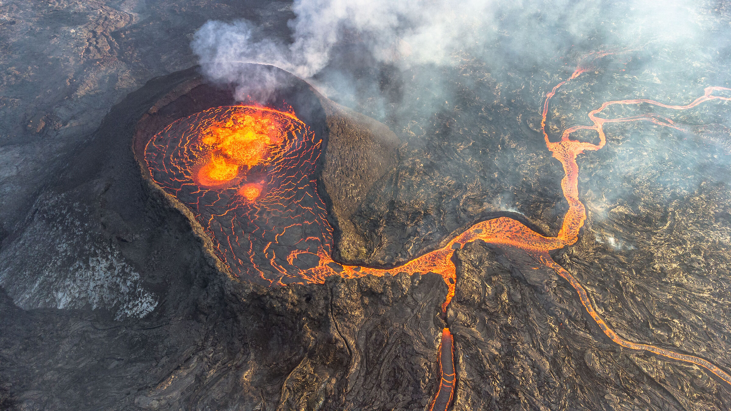 Nature gives spectacle