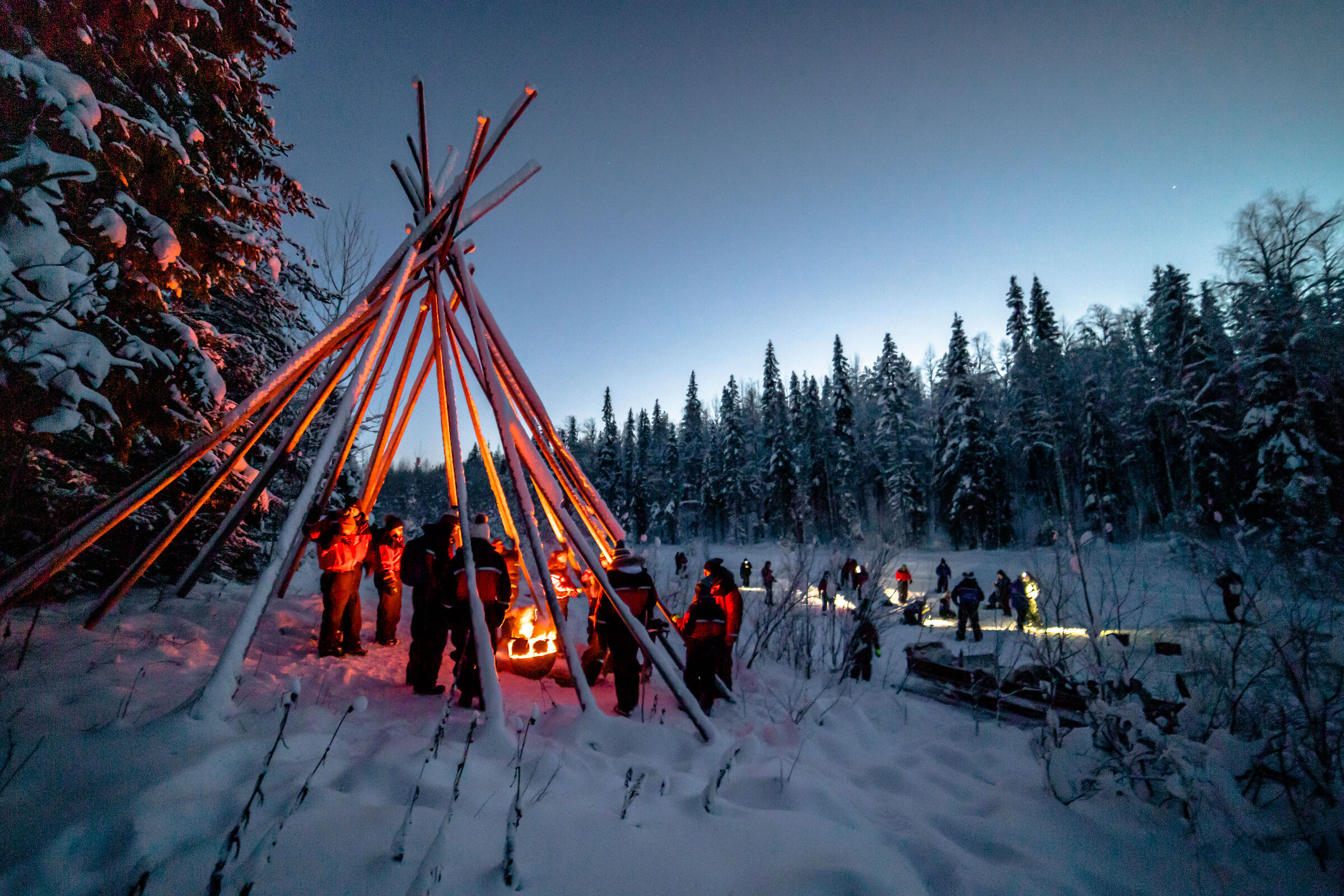 Rifocillarsi dopo la pesca