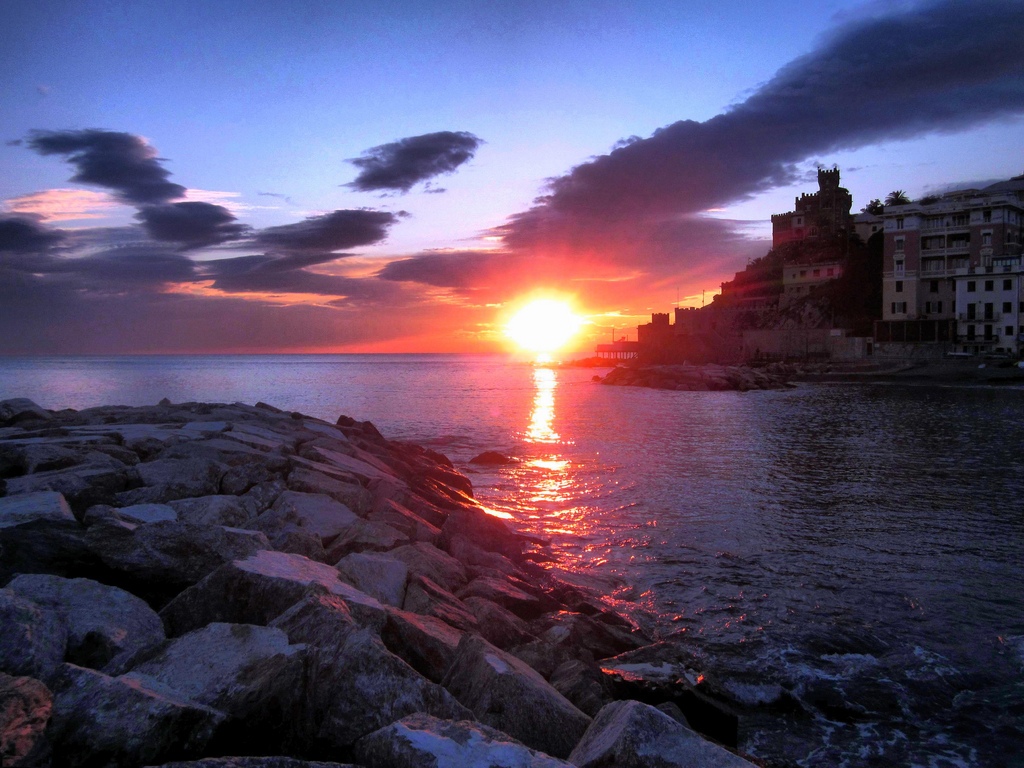 Tramonto a Vernazzola, Genova