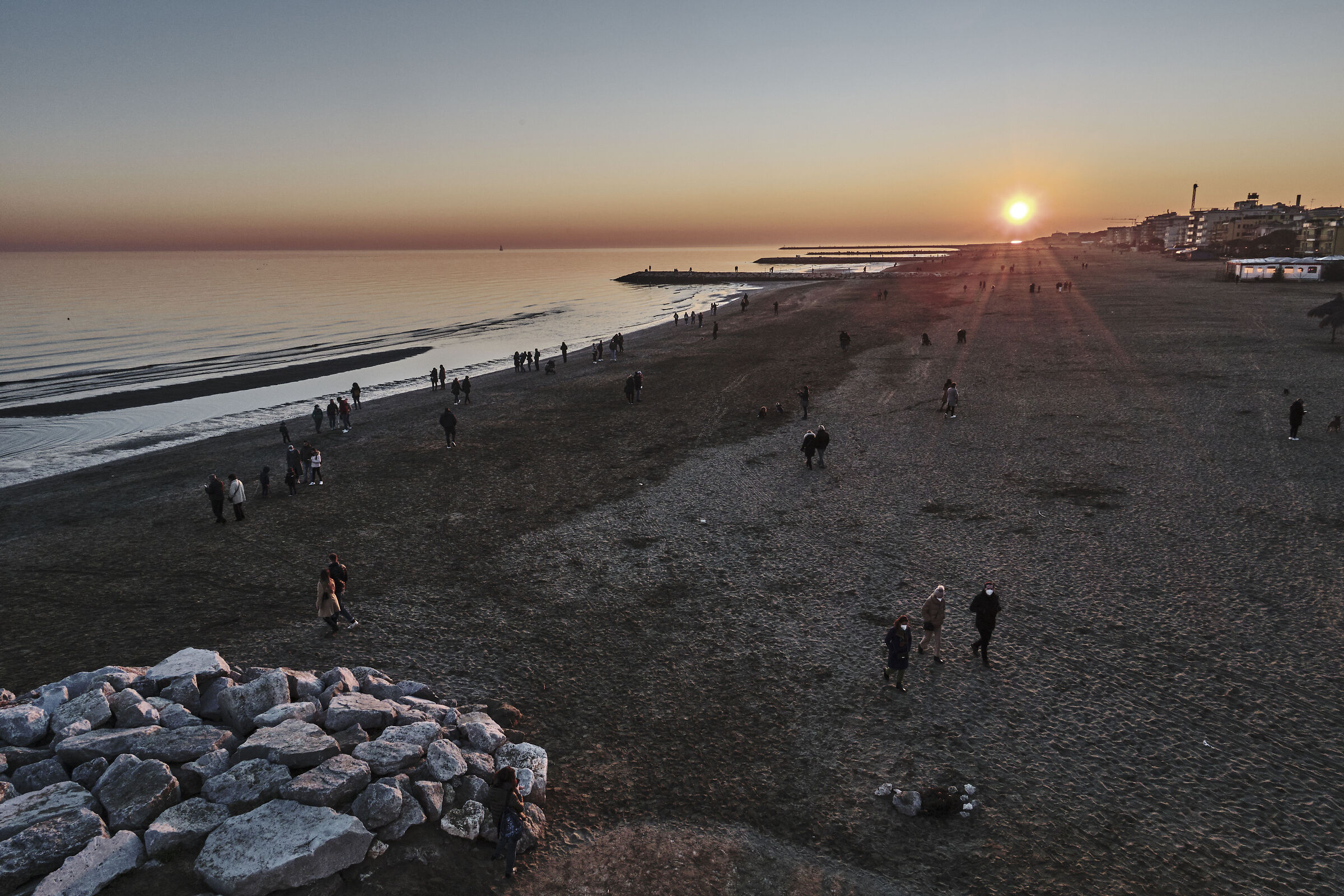 Sunset in Caorle