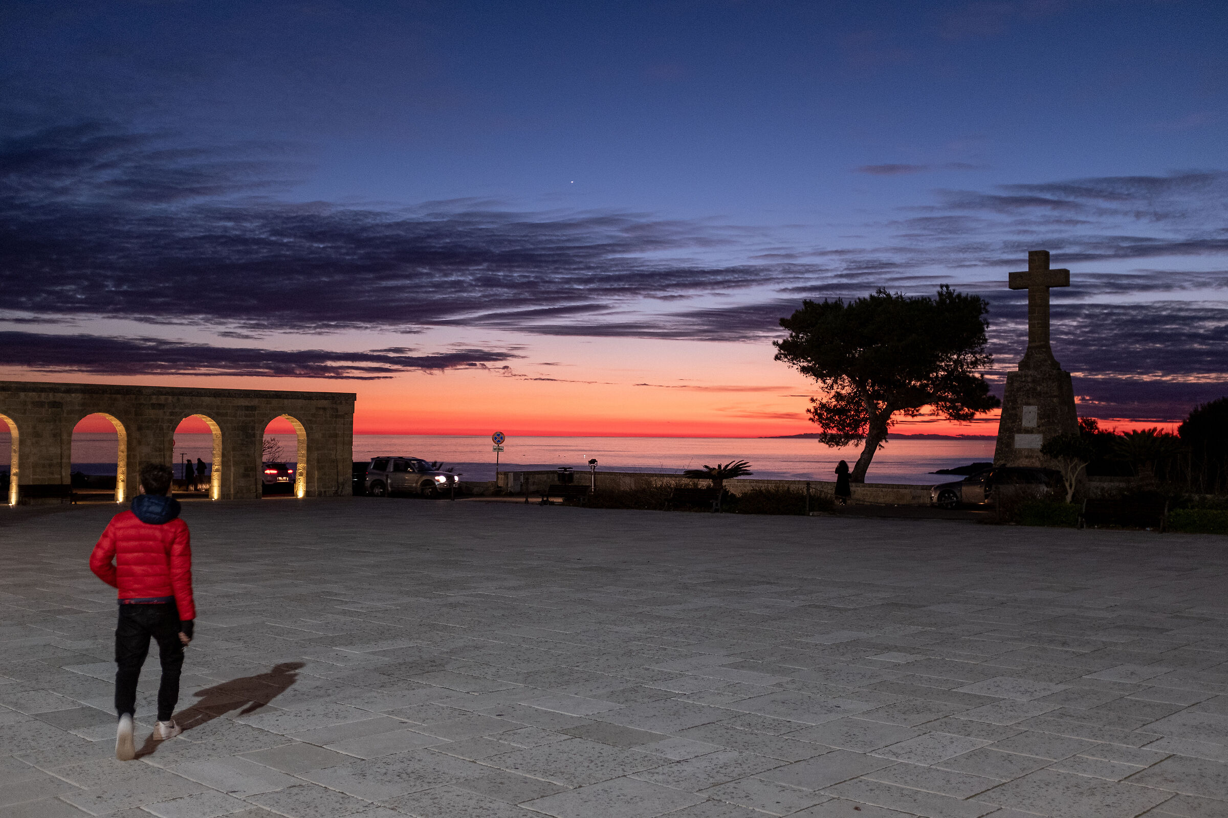 Rosso ovunque. Santa Maria di Leuca