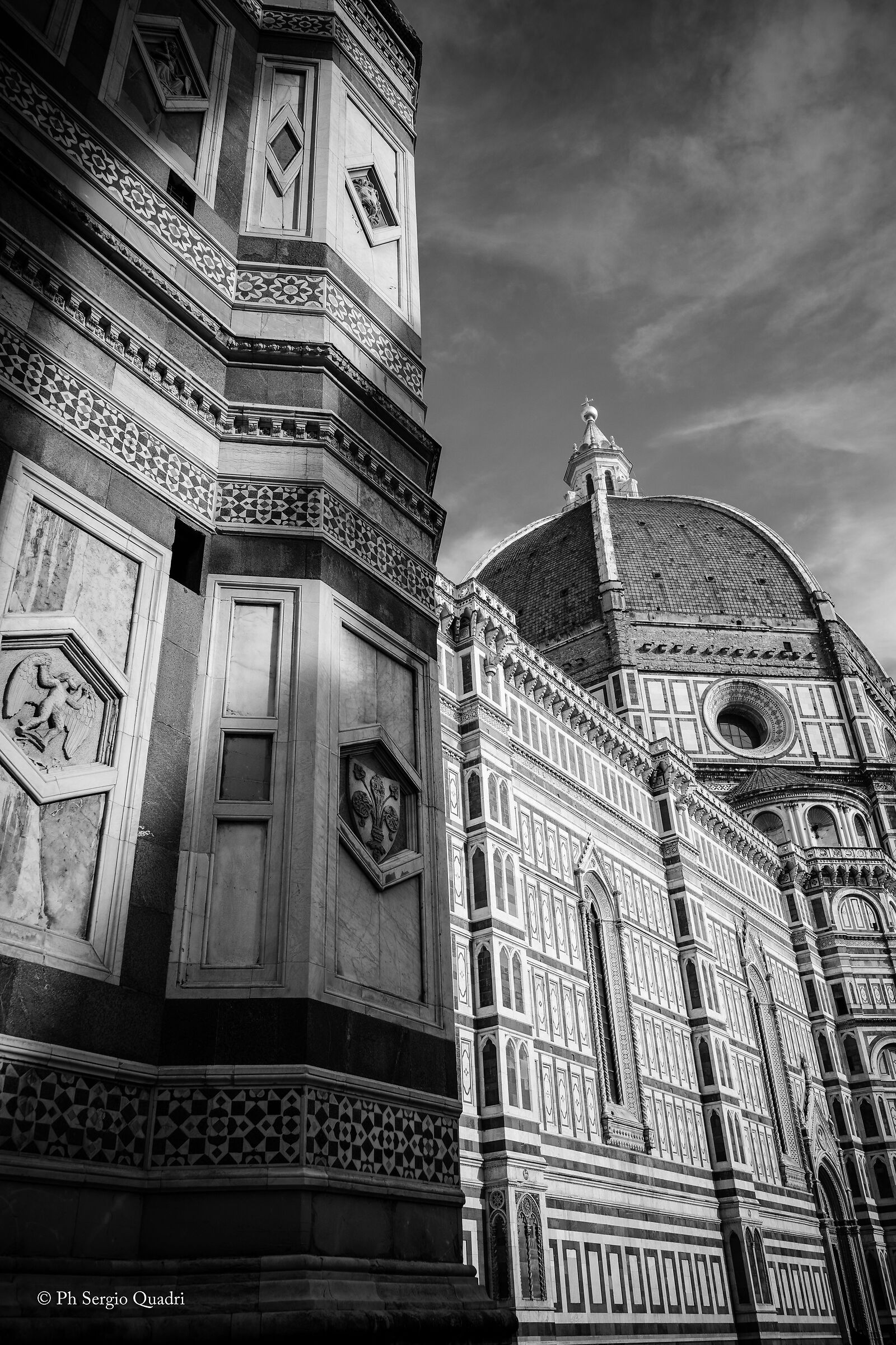 Firenze dettagli in bianconero