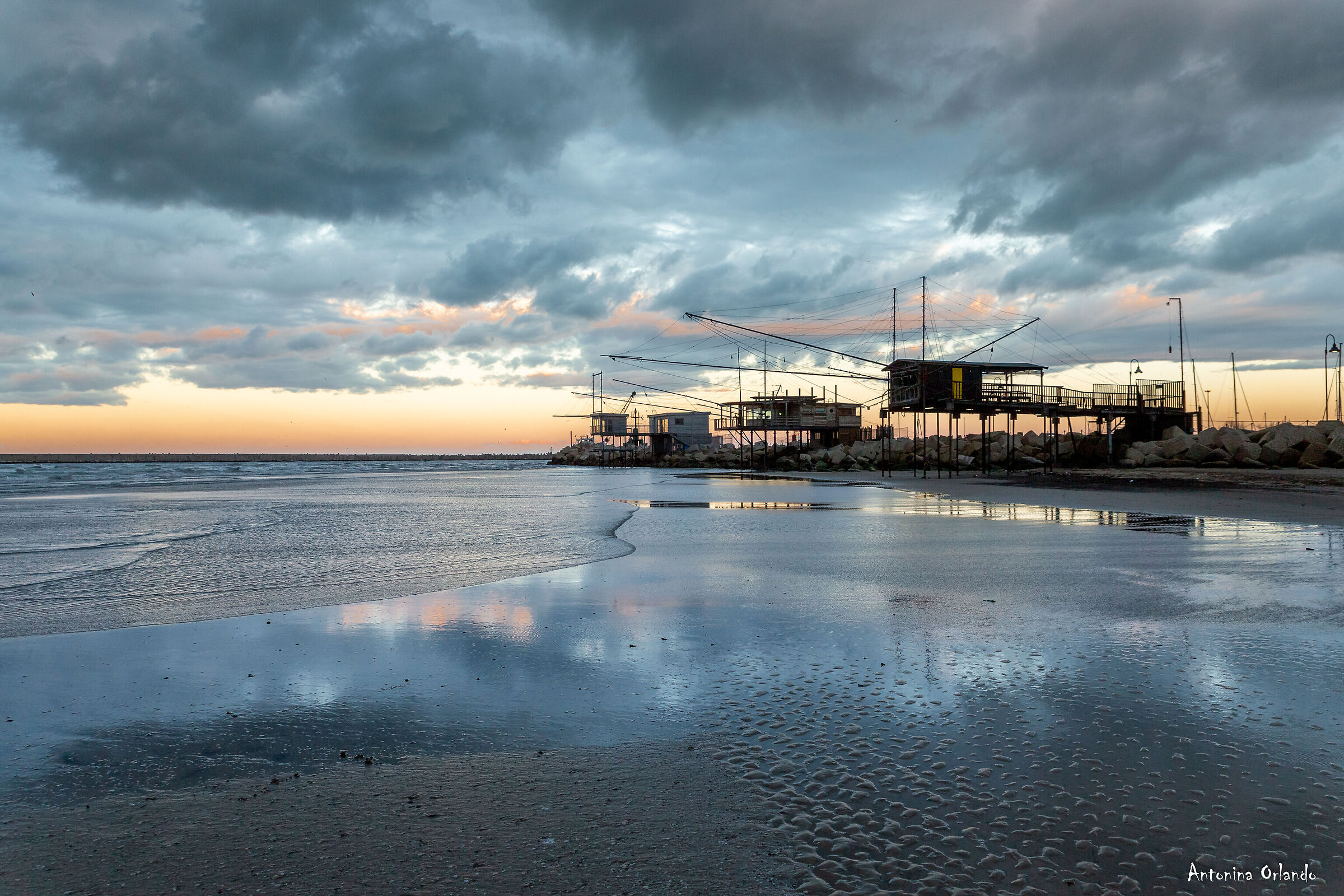 When the sky merges with the sea.