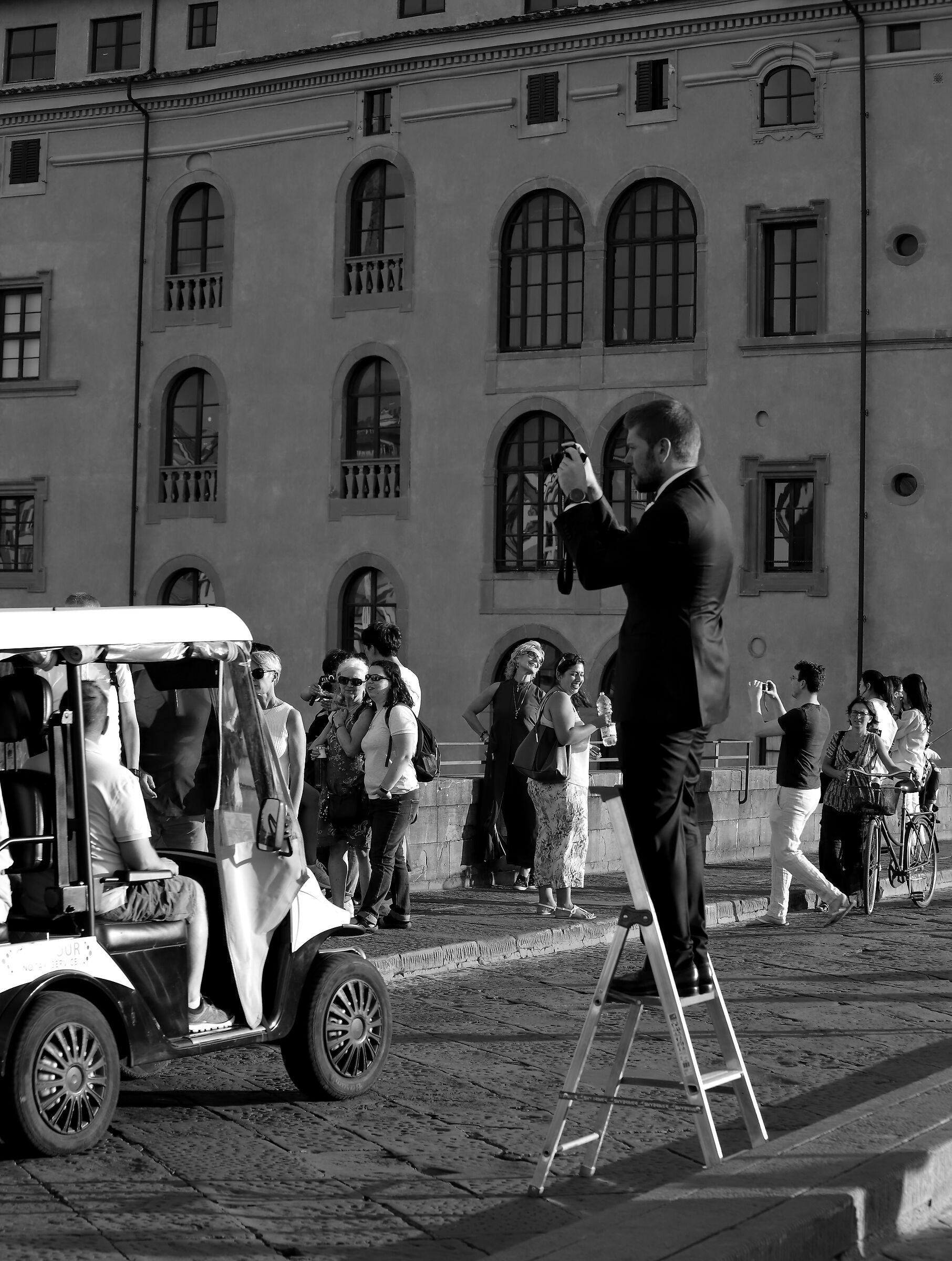 definitely in the front row