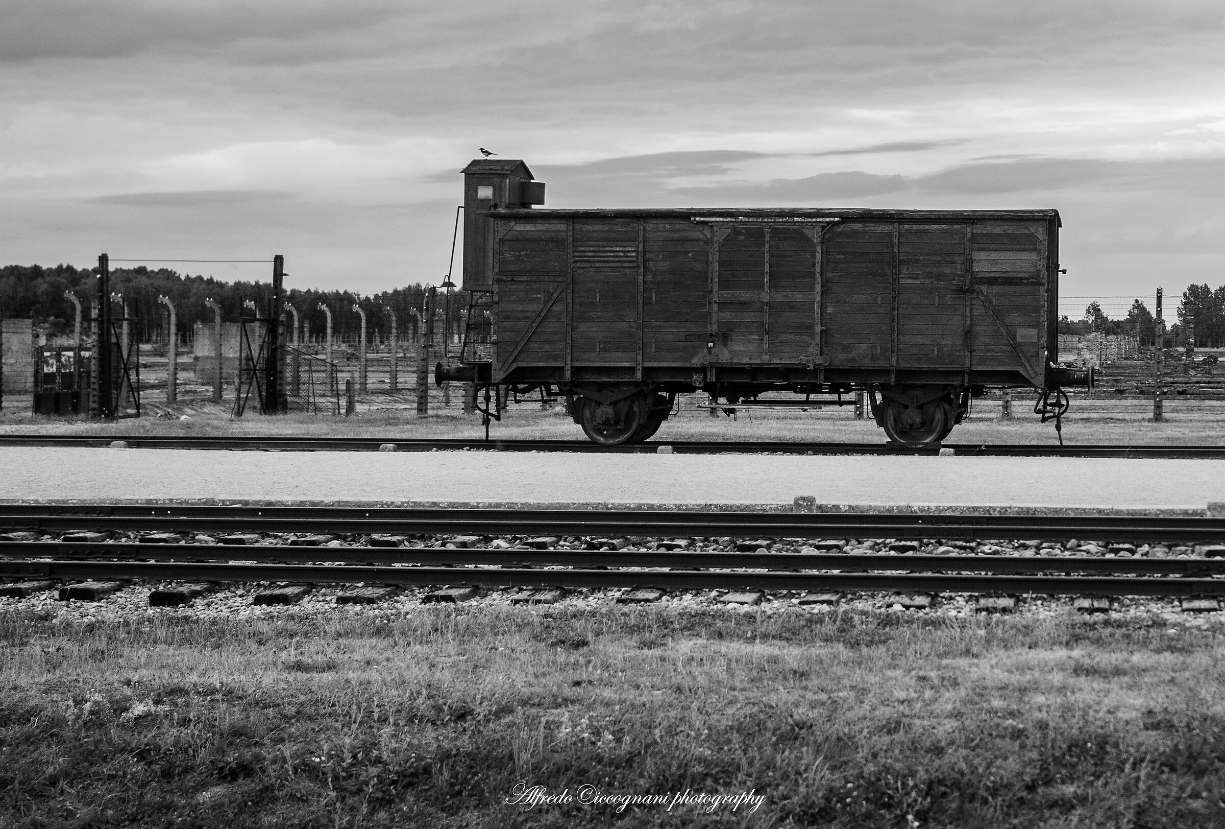 Il vagone lasciato li a memoria