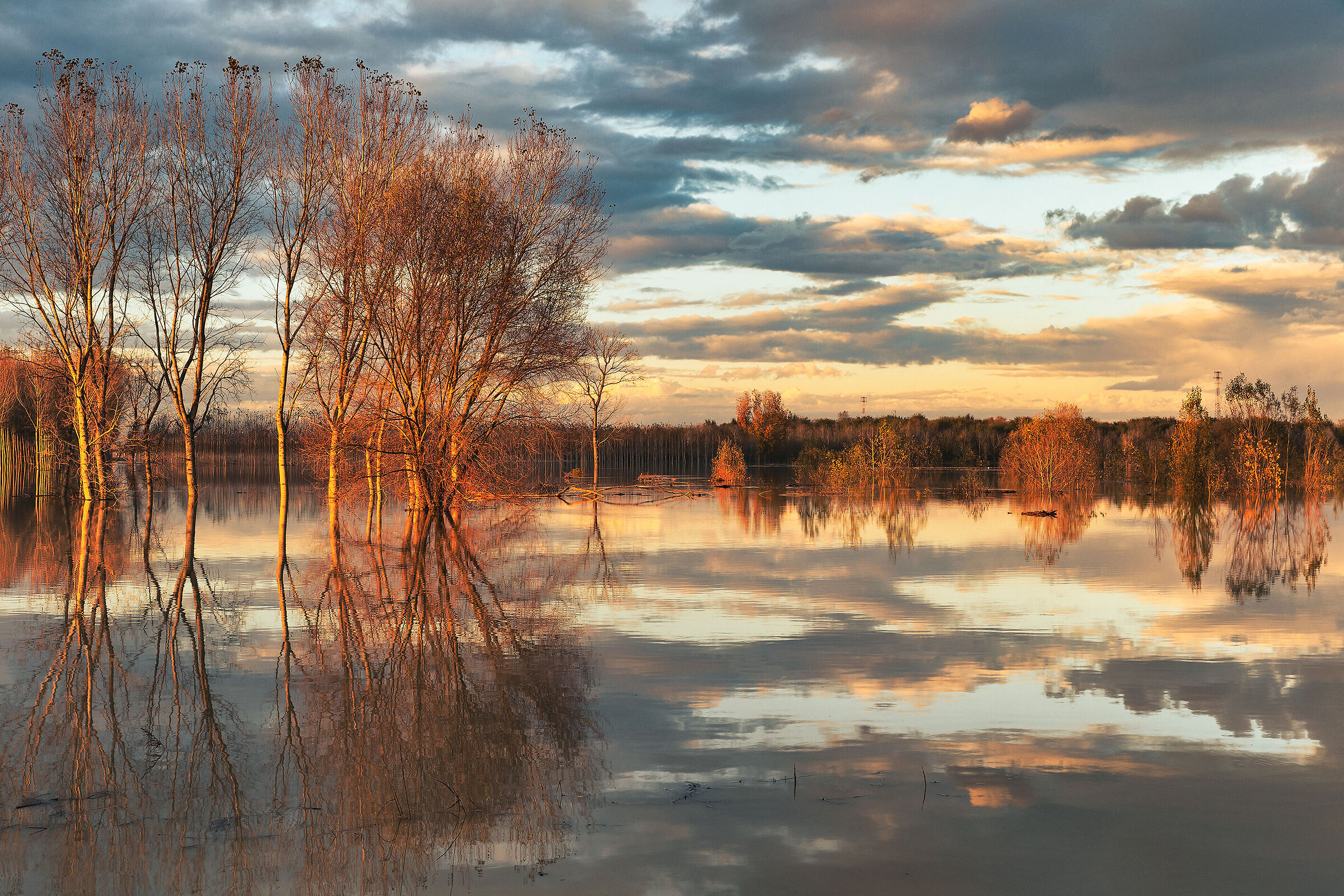 La piena del Po 2016