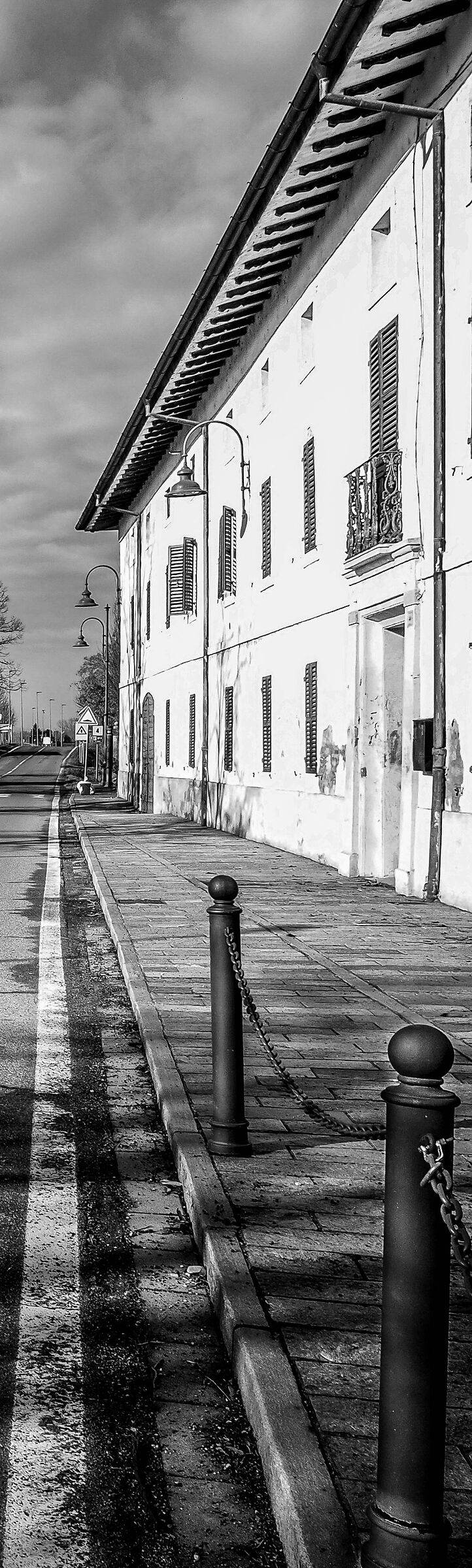 La via Principale ex comune