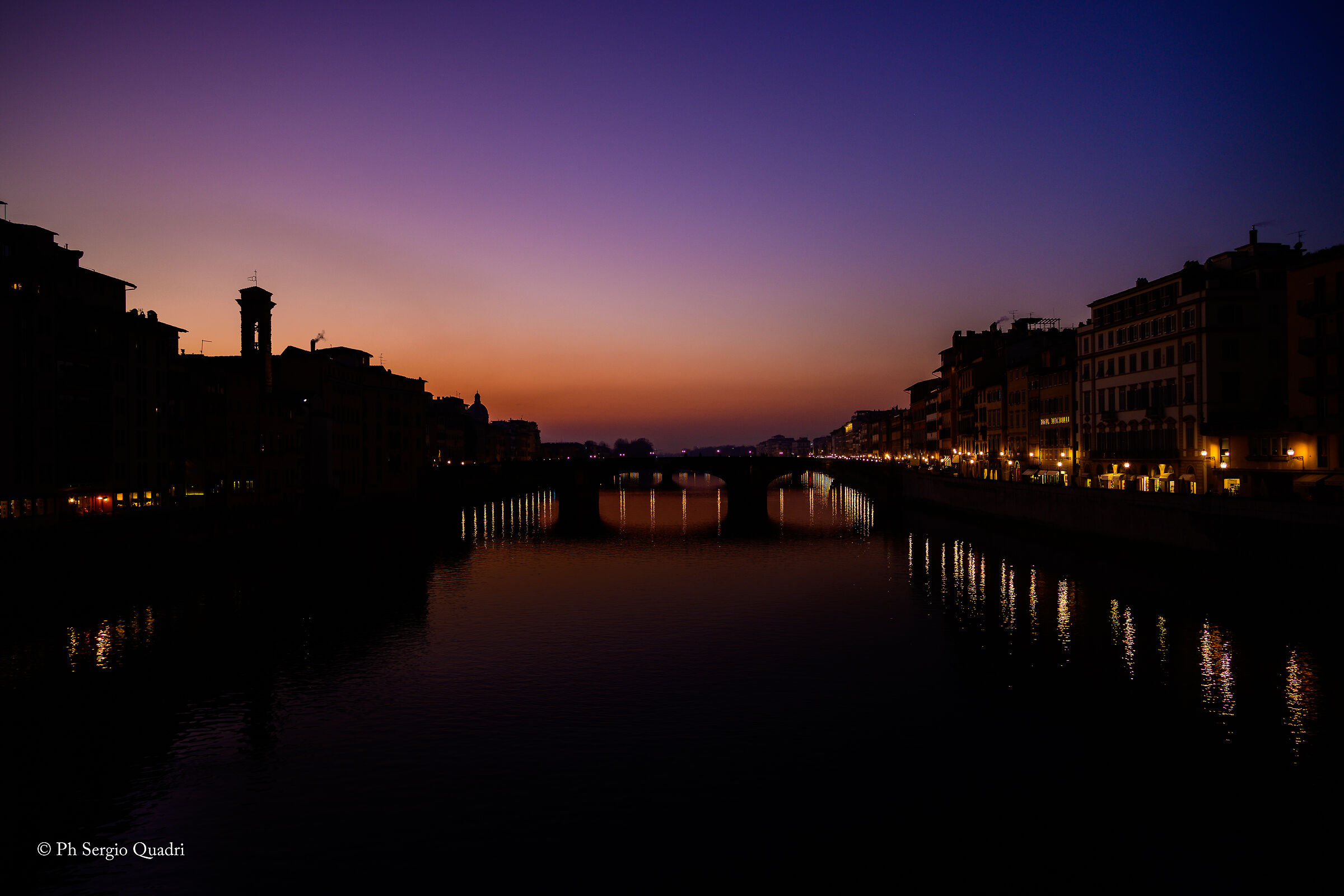 Firenze, tramonto
