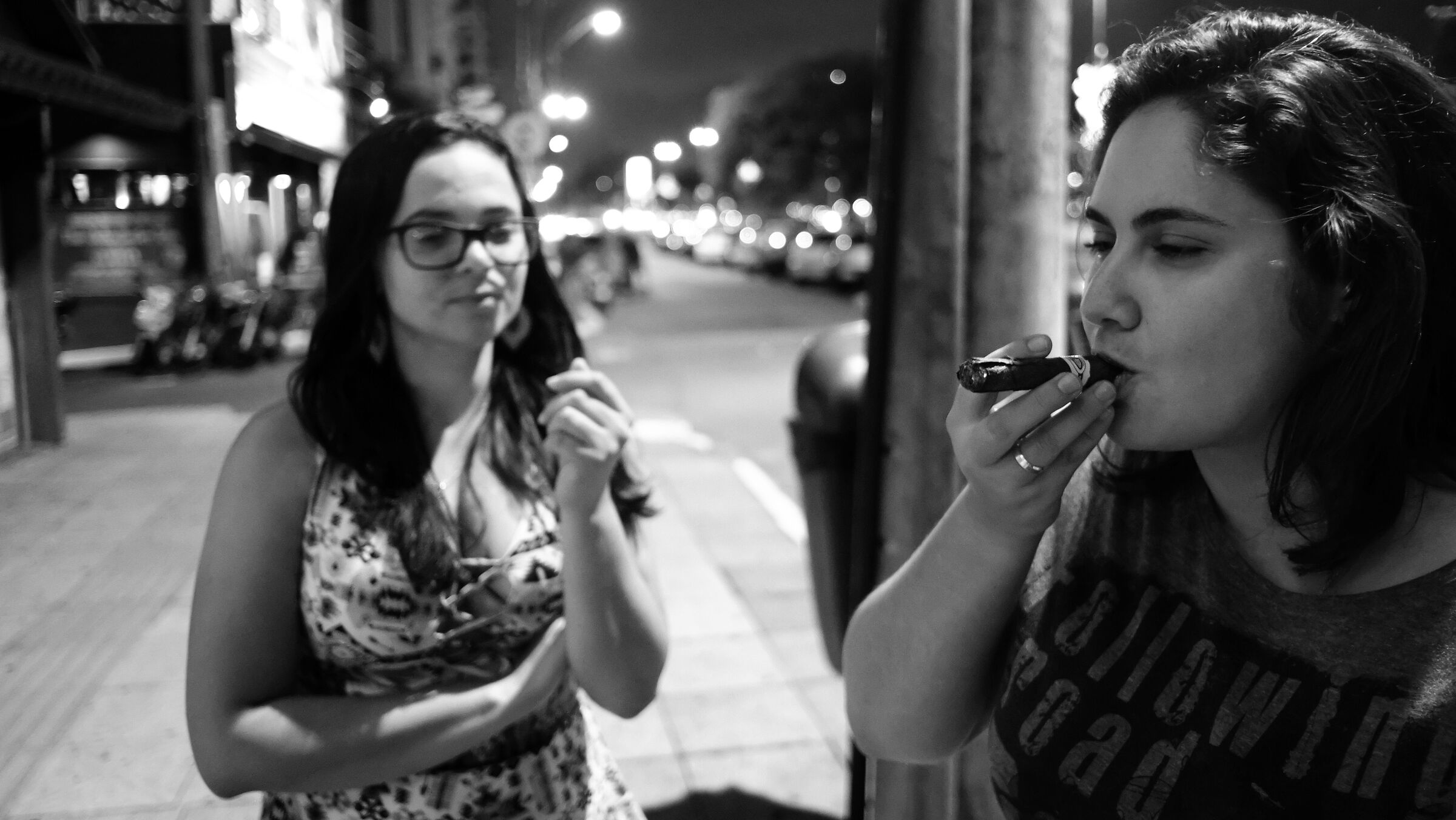 Cigar at the end of the evening