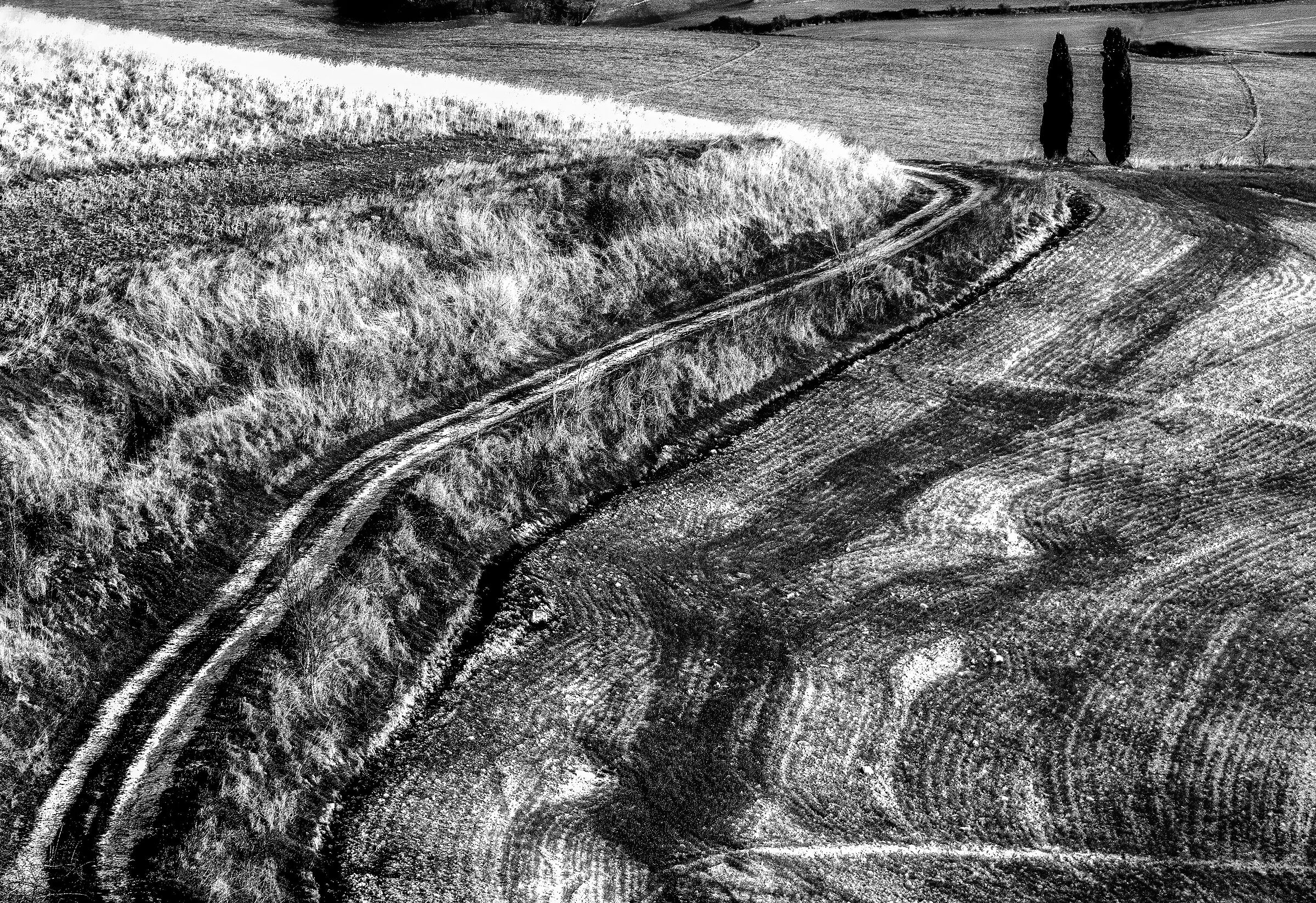 paesaggio vicino san casciano bagni