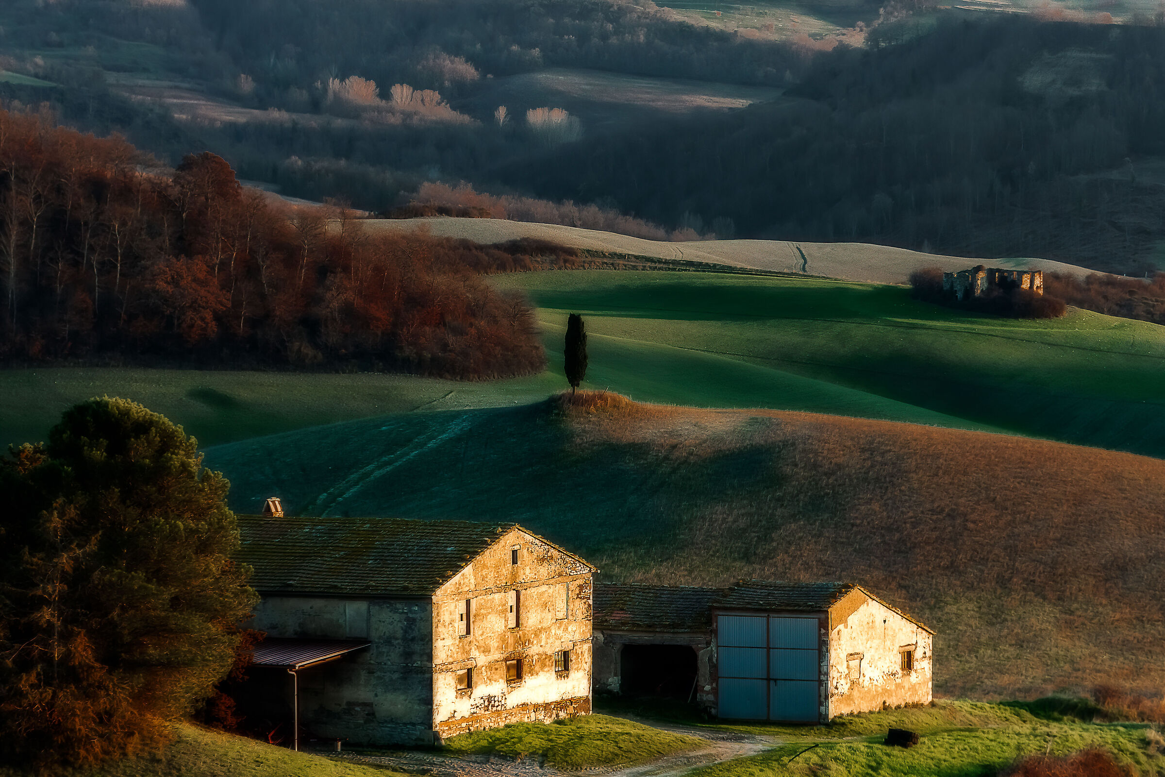 paesaggio vicino san casciano bagni 2