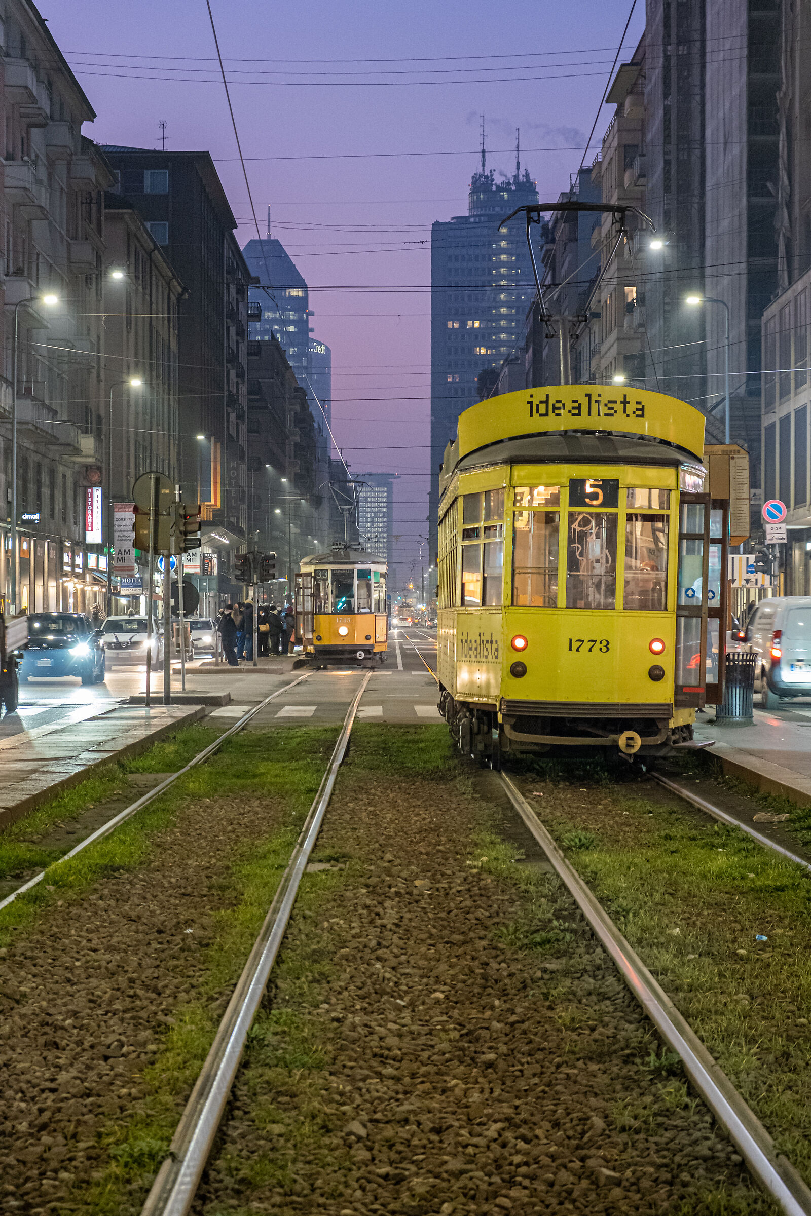 Tram Milan