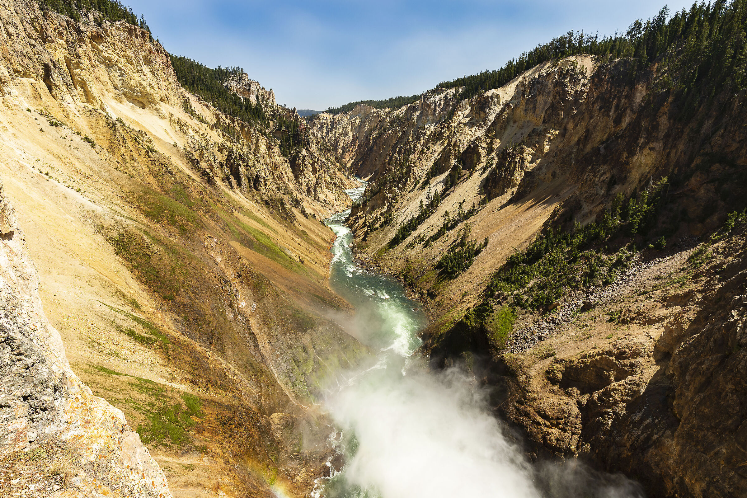 Brink of the Lower Falls