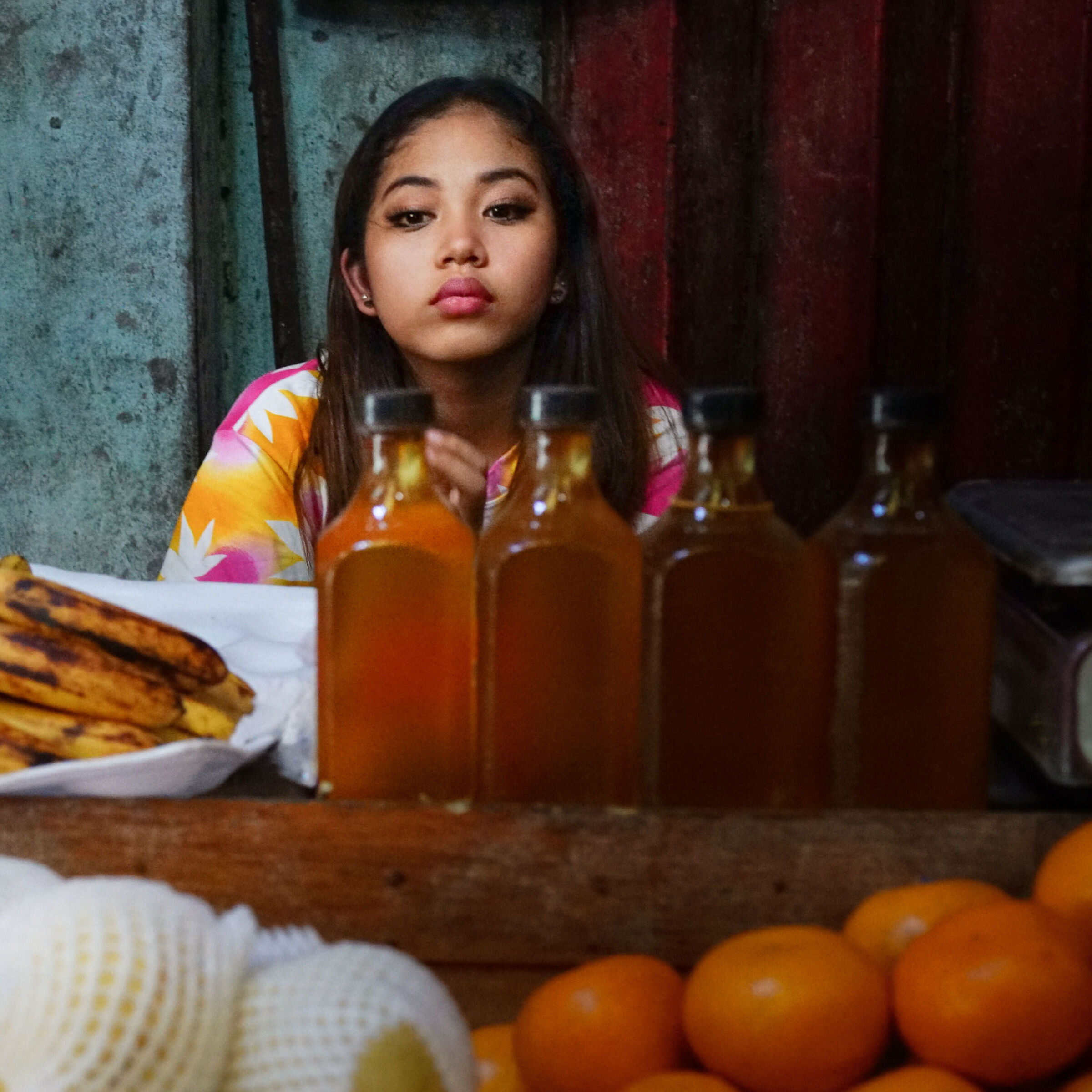 The sweet and sour girl