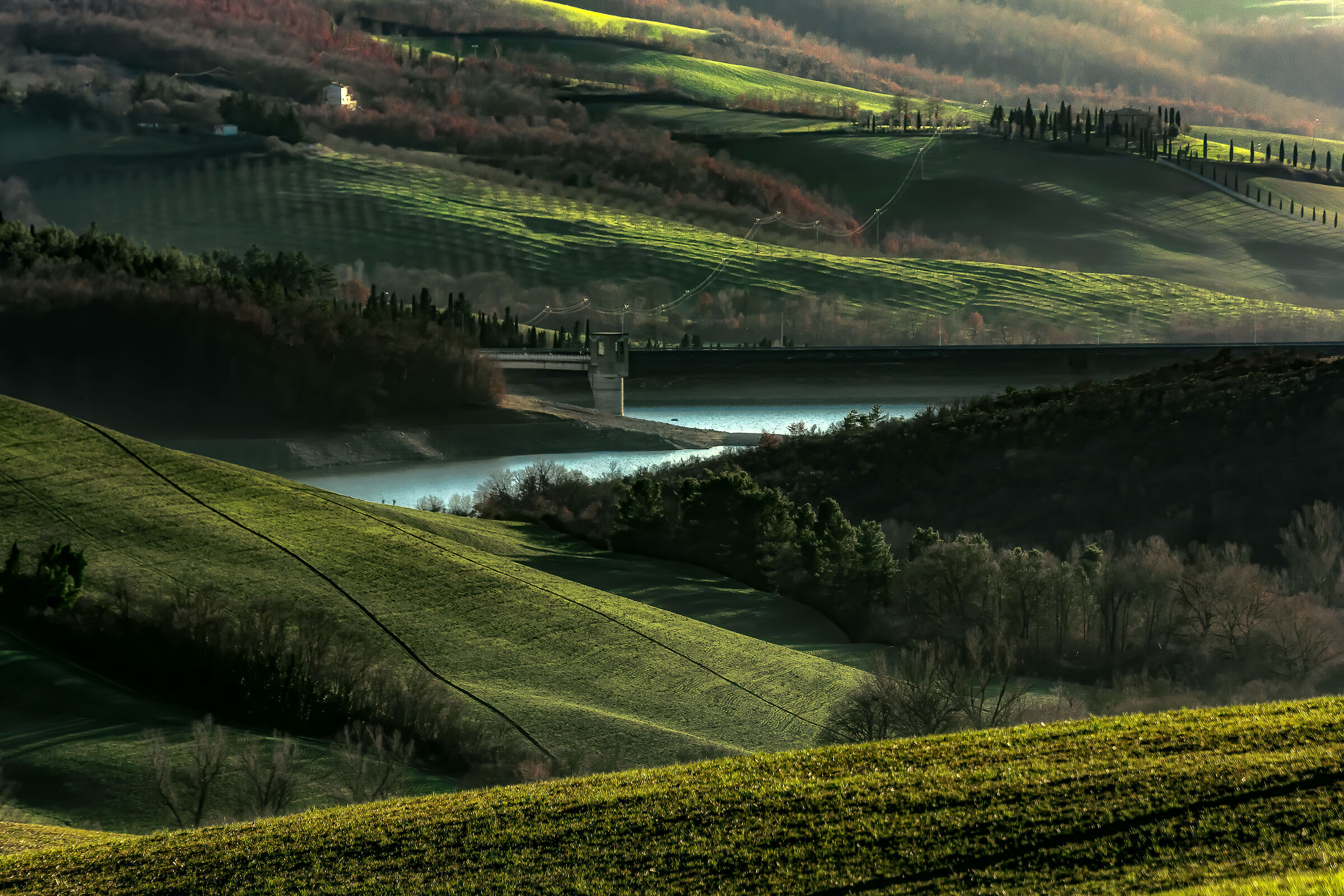 cio' che rimane della diga elvella san casciano bagni