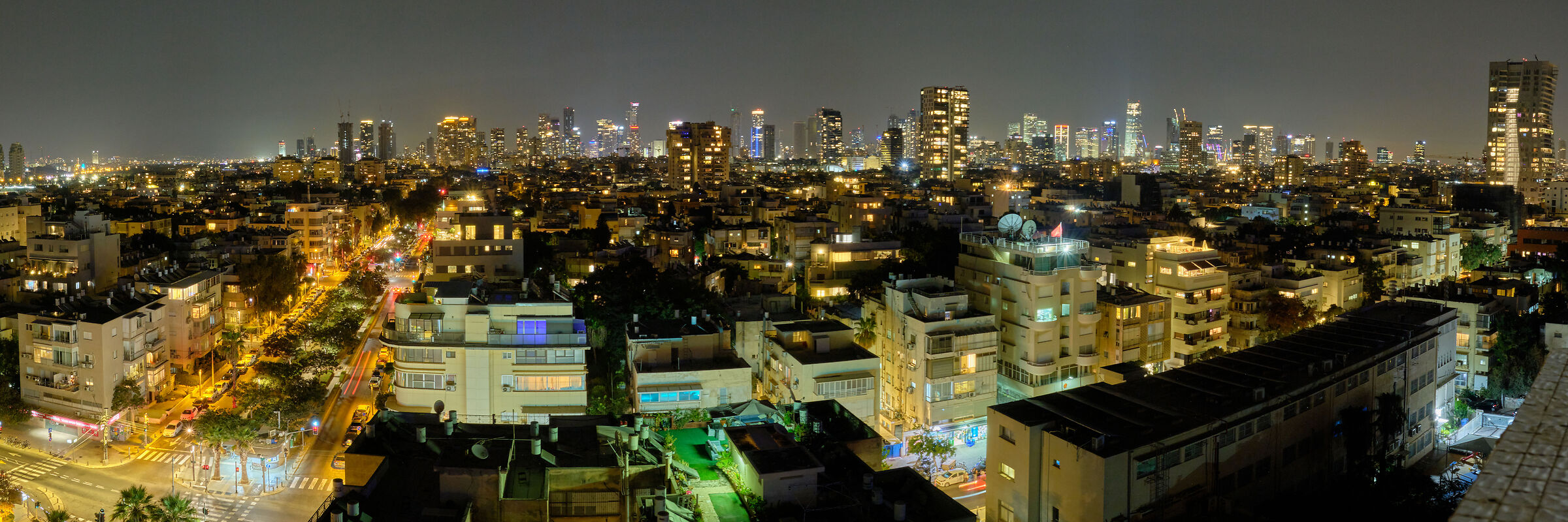 Tel Aviv by night