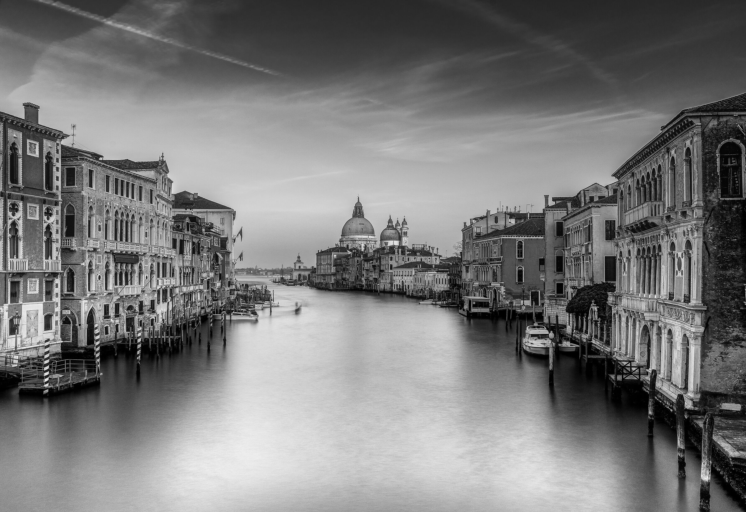 Ponte dell'Accademia. Vista sul Canal Grande (ve)