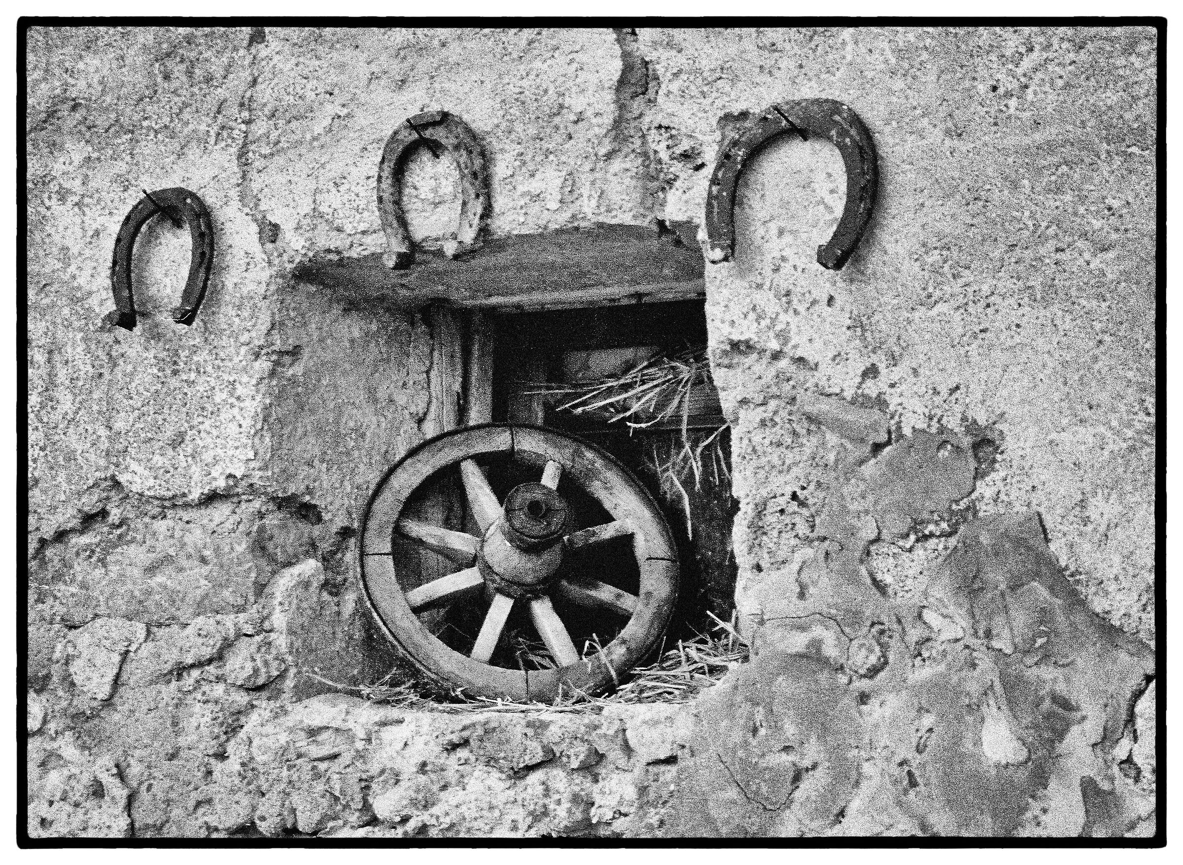 village - black and white