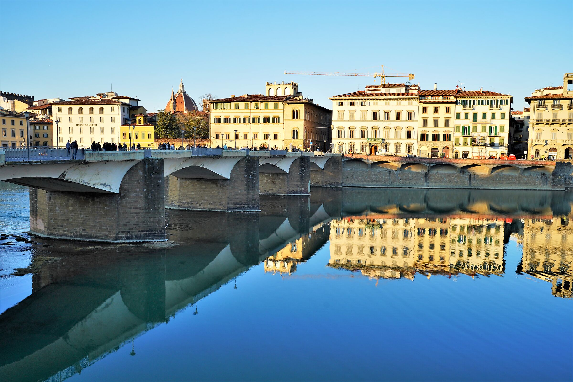 the Ponte alle Grazie in Florence