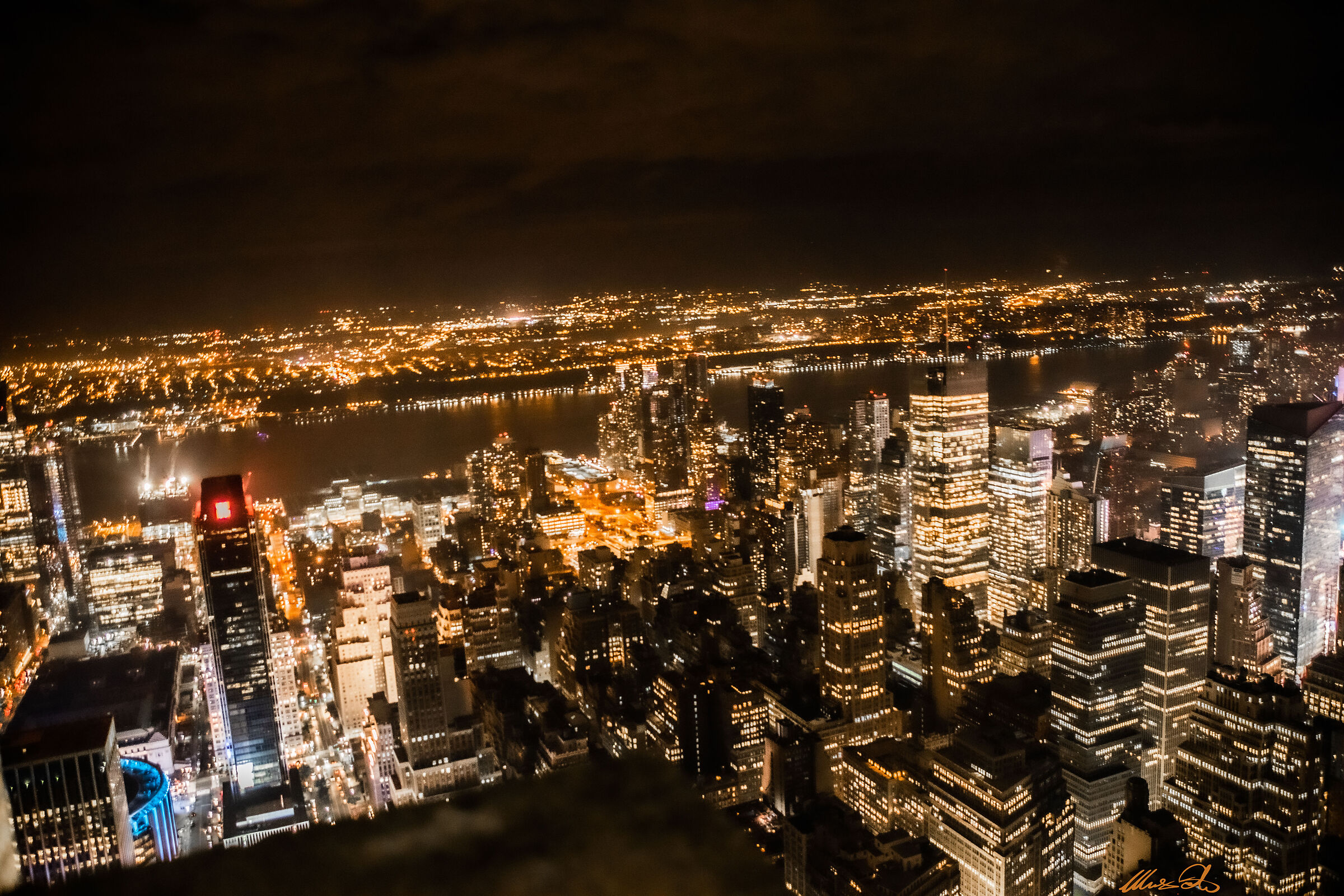New York dall' alto