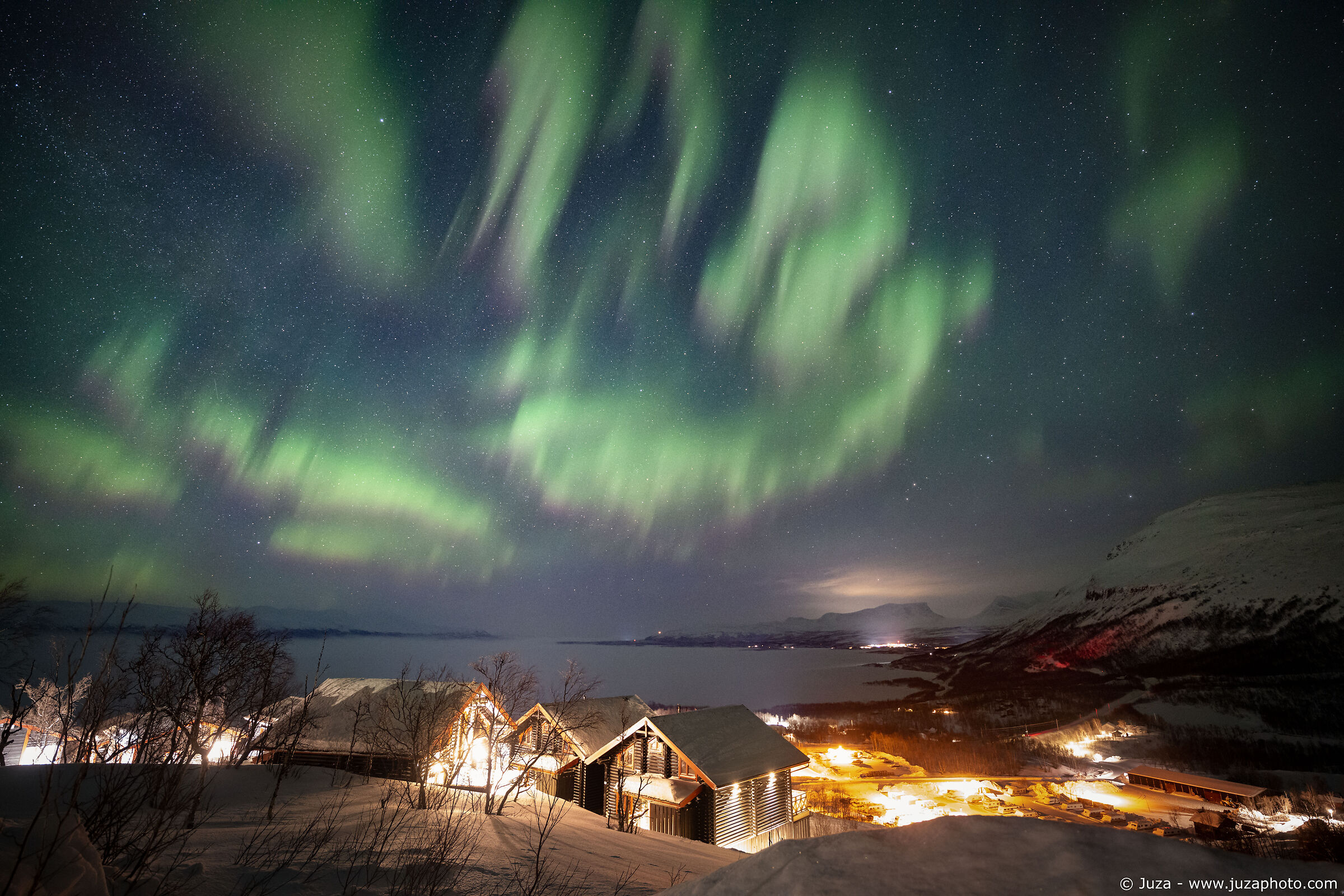 L'aurora boreale su Björkliden