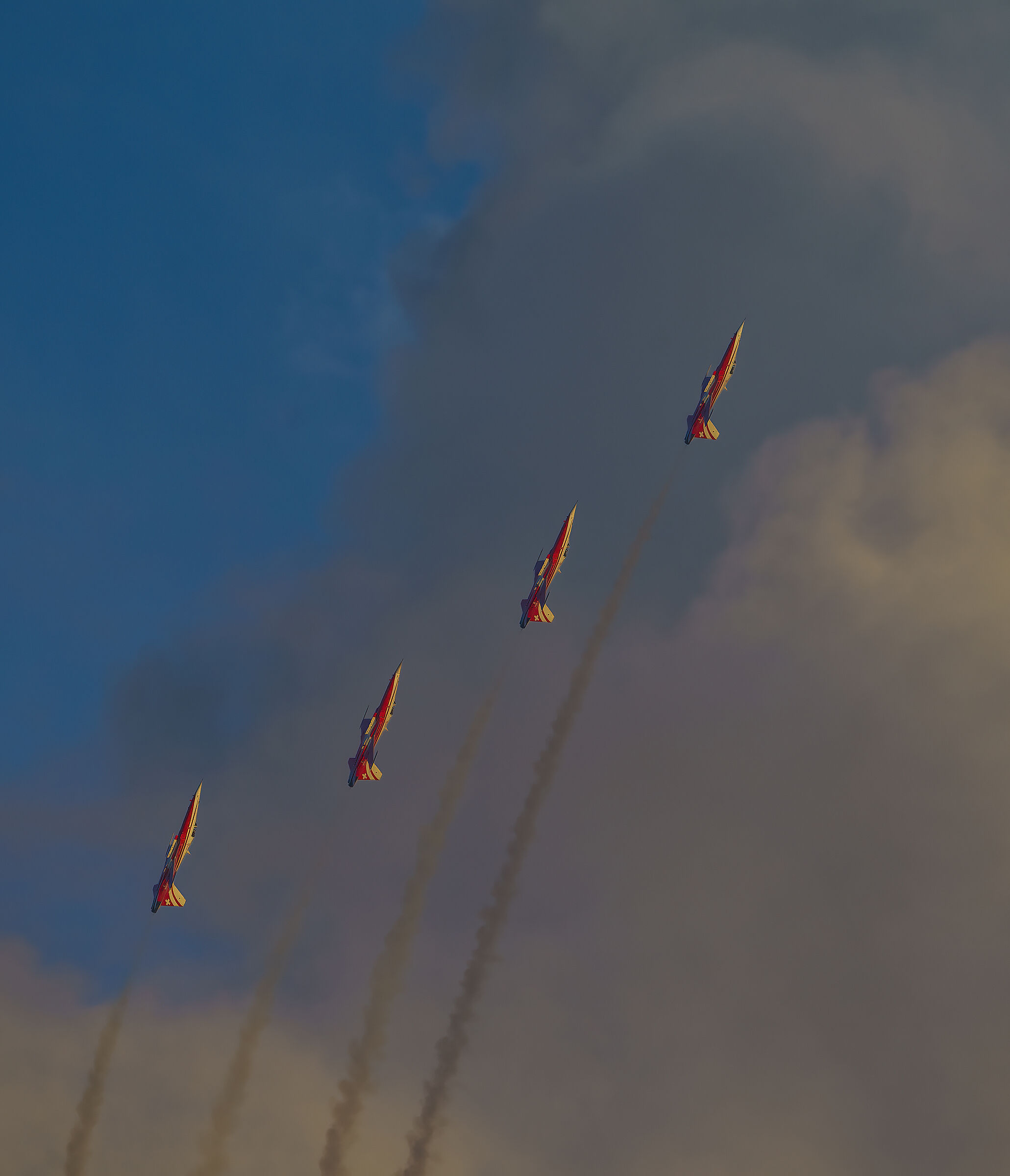 Patrouille Suisse diagonale
