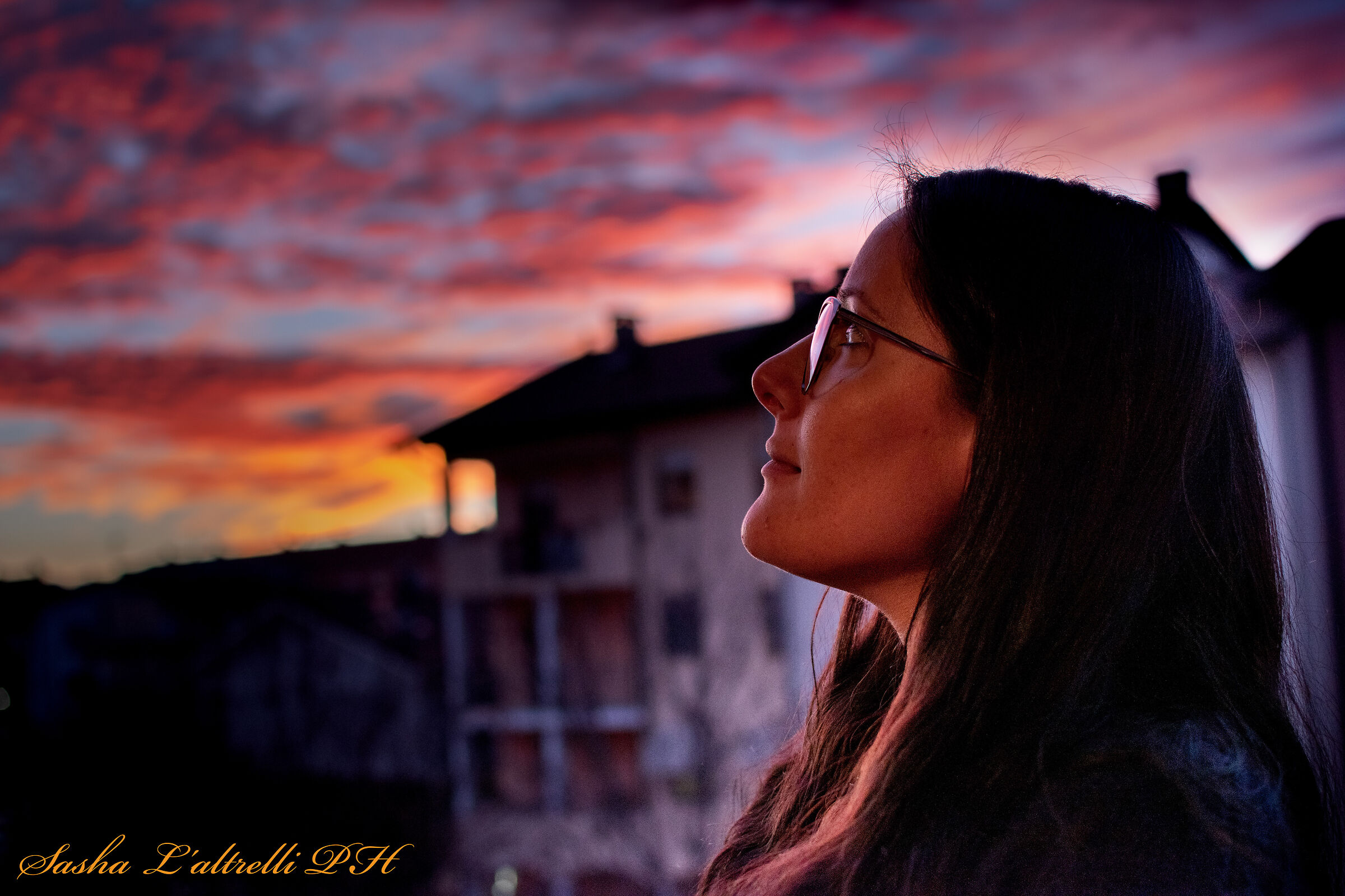 Staring at the Sunset