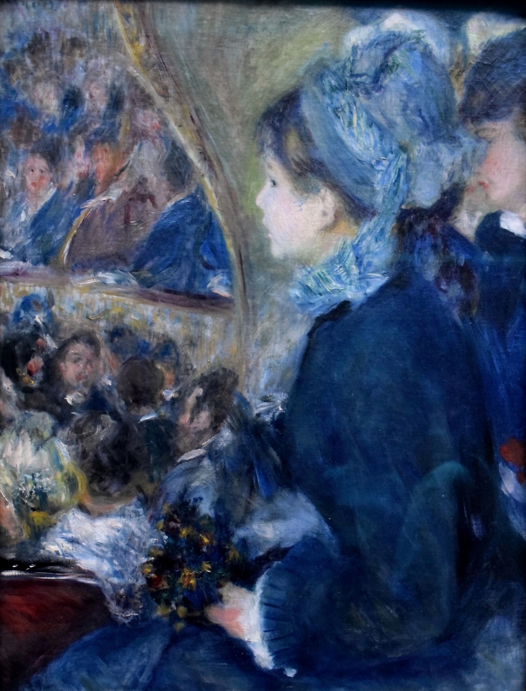 Pierre Auguste Renoir "At the theatre"