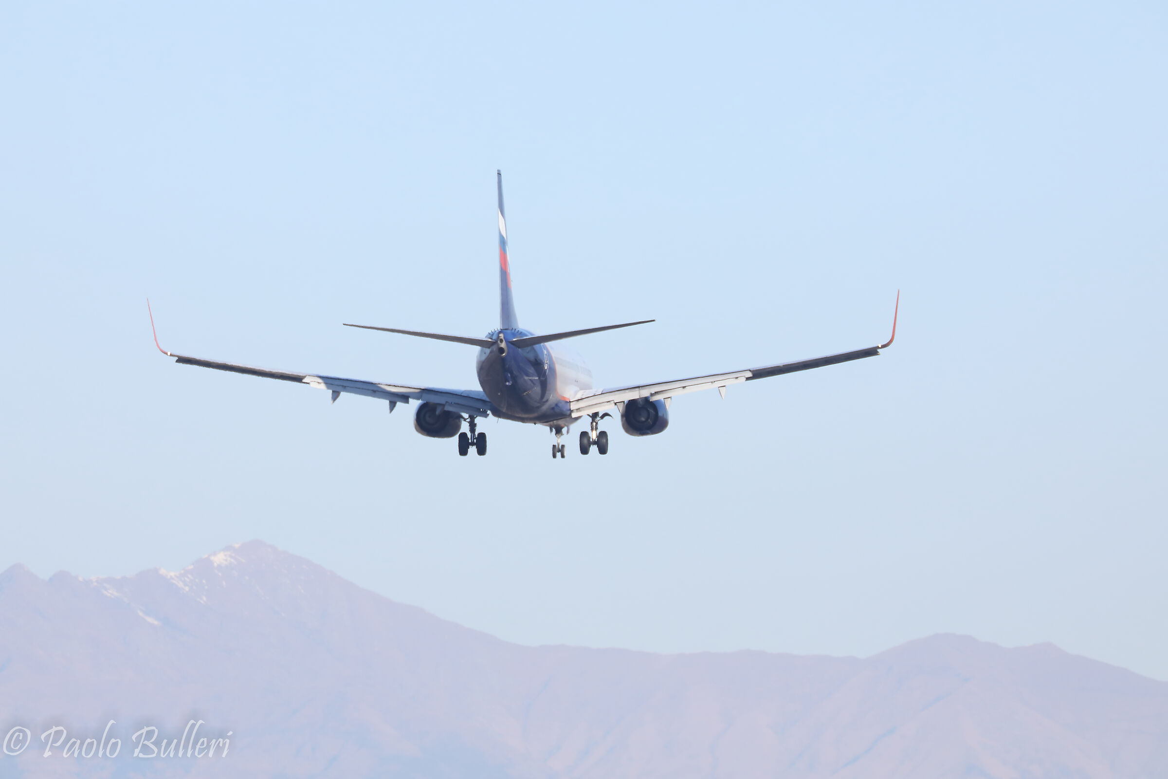 Airbus a320-200 - Aeroflot Russian Airlines - landing