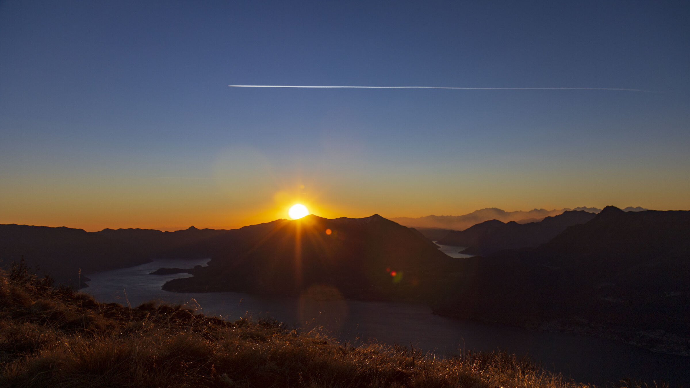 Tramonto dal Giumello