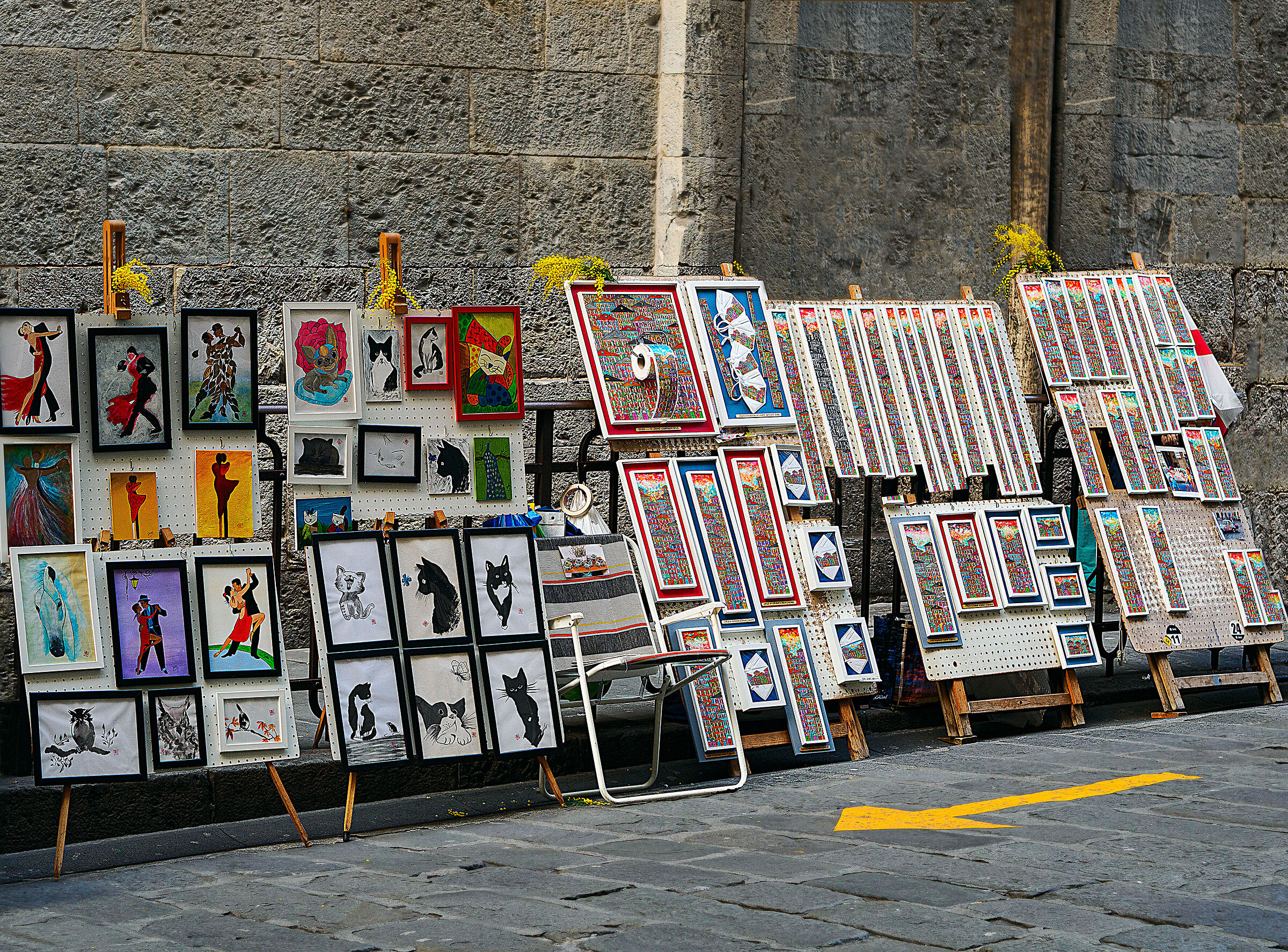 Art or crafts ? on display