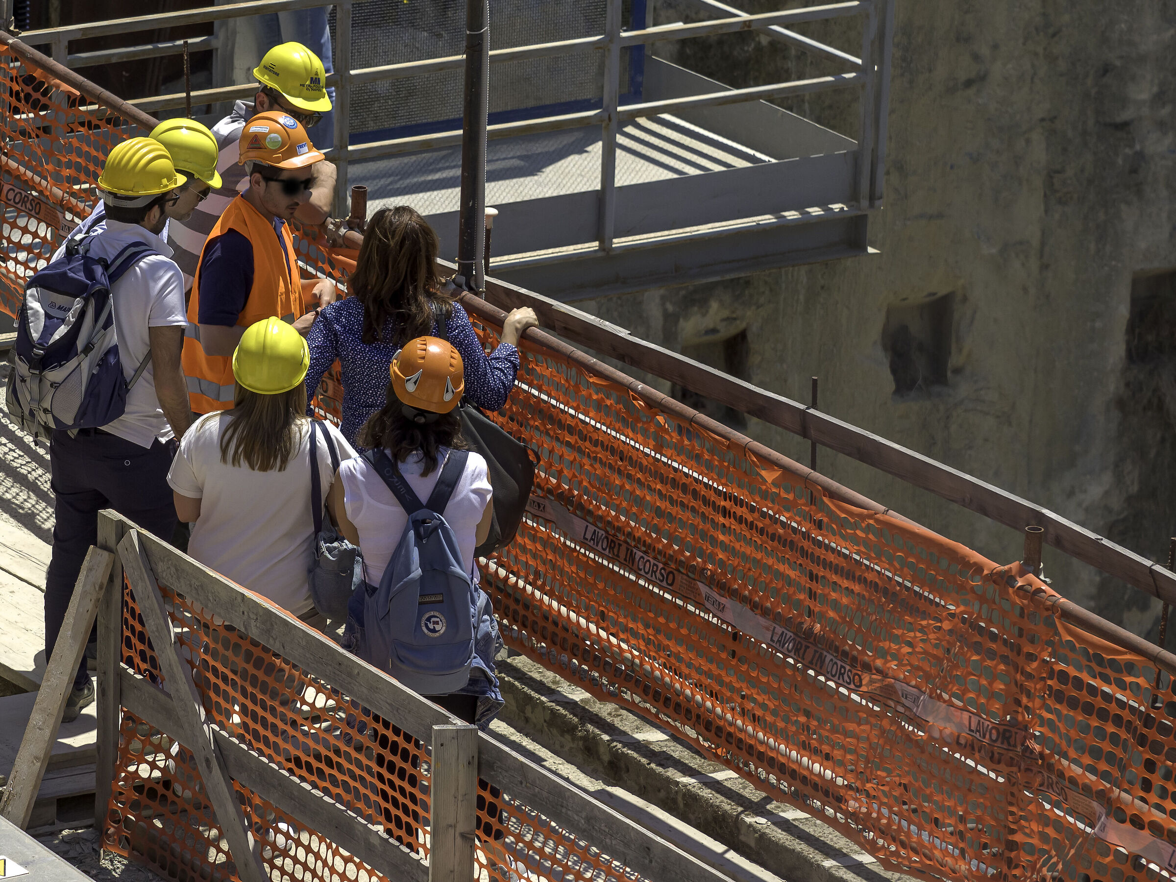 Formazione in cantiere dei futuri pensionati...