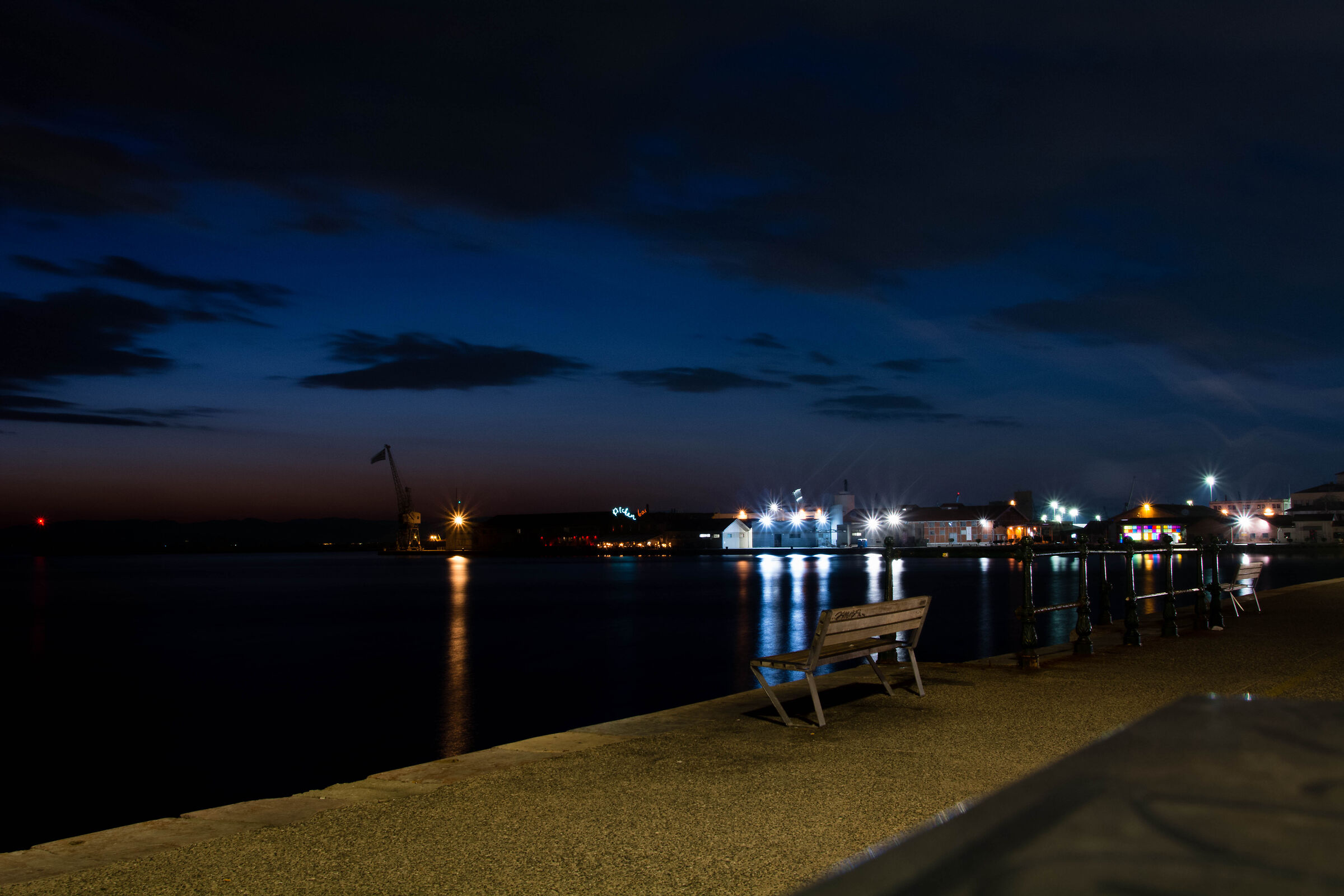 a session towards sunset