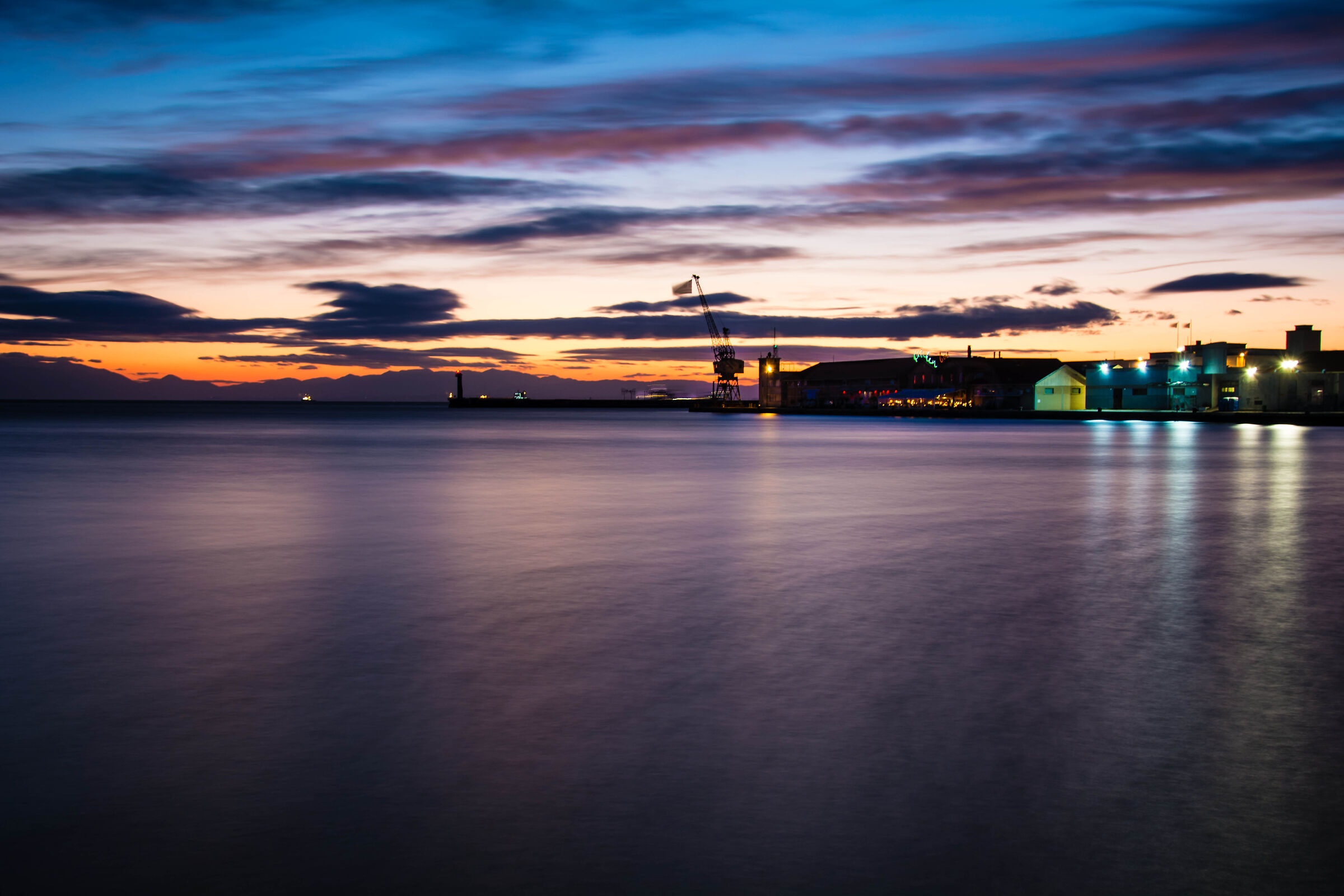 a fascinating sunset