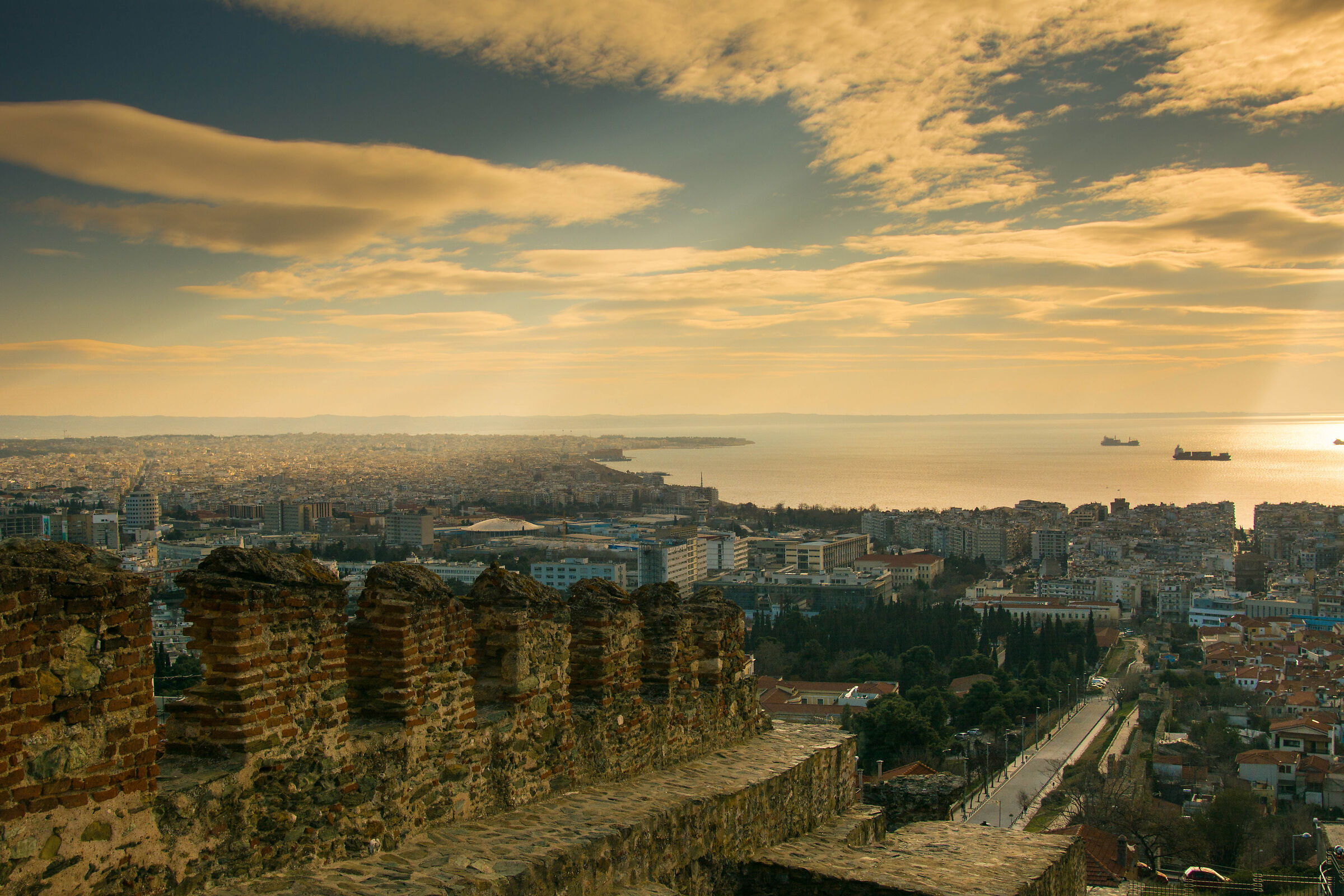 towards the sea through "the river"