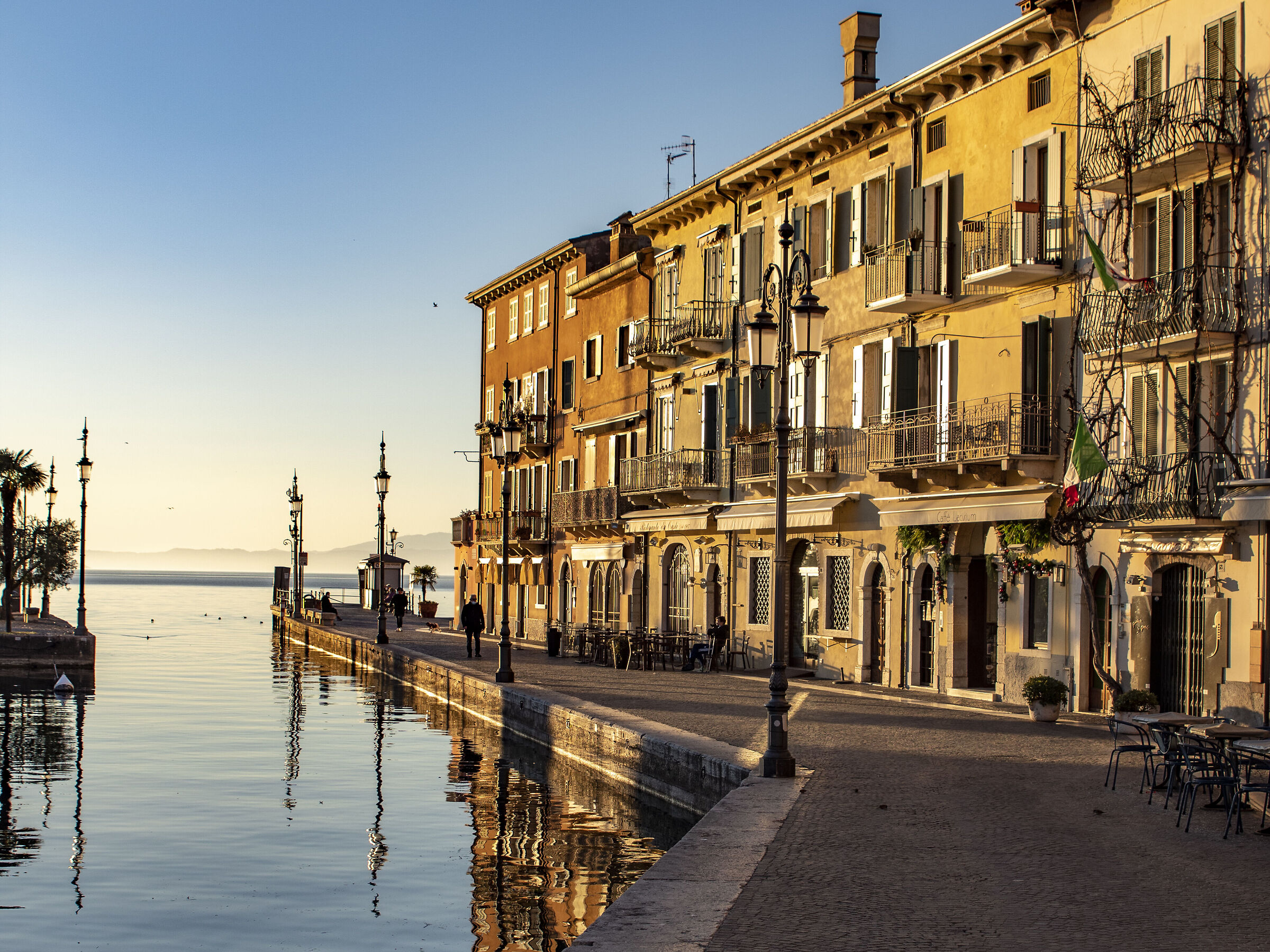 Lazise - the canal