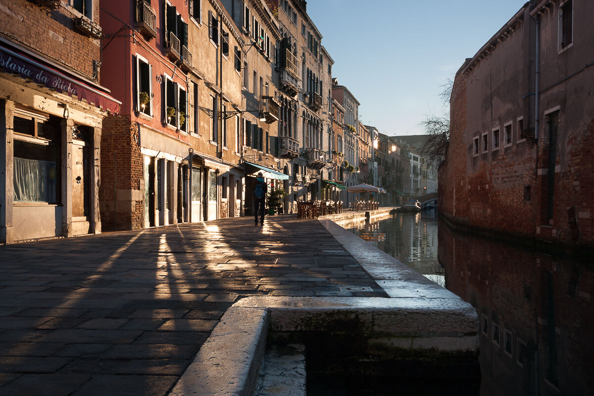 First sun in Cannaregio ...