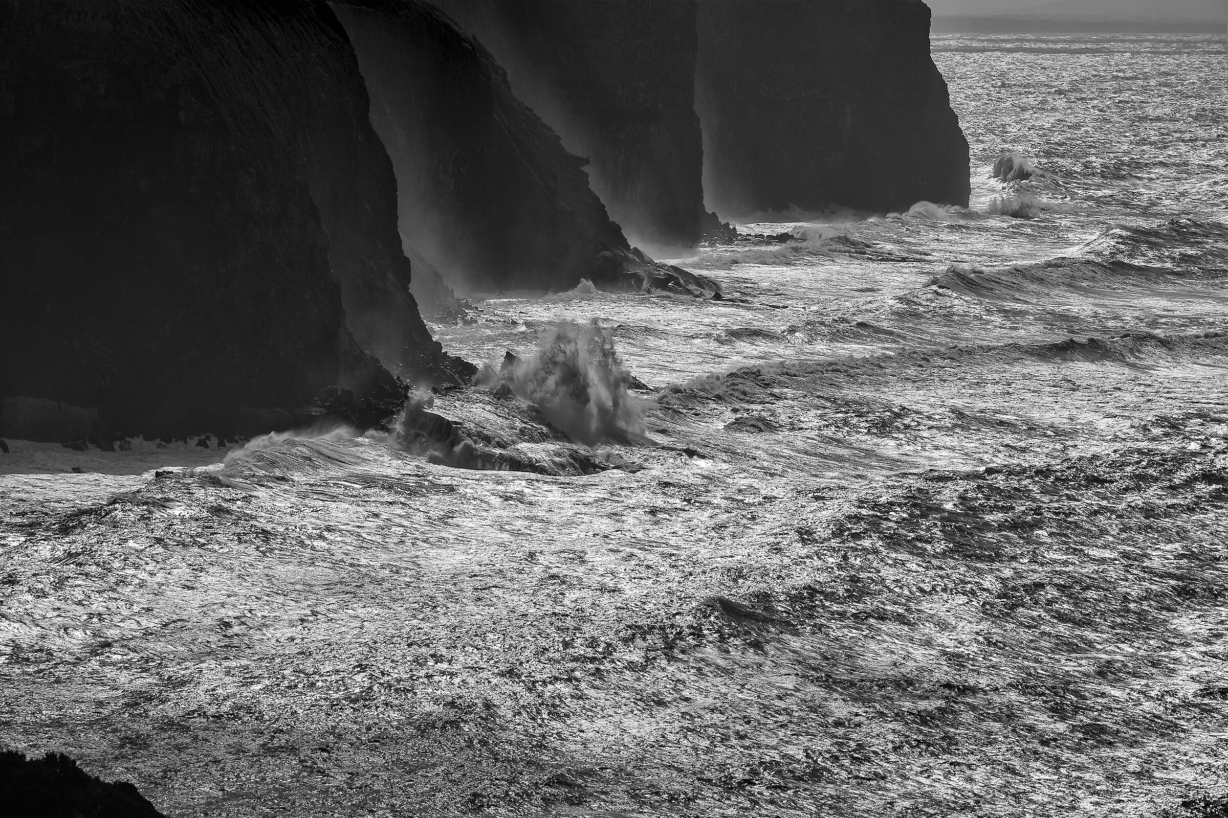 Cape Nieddu (Black Cape) the chief of storms