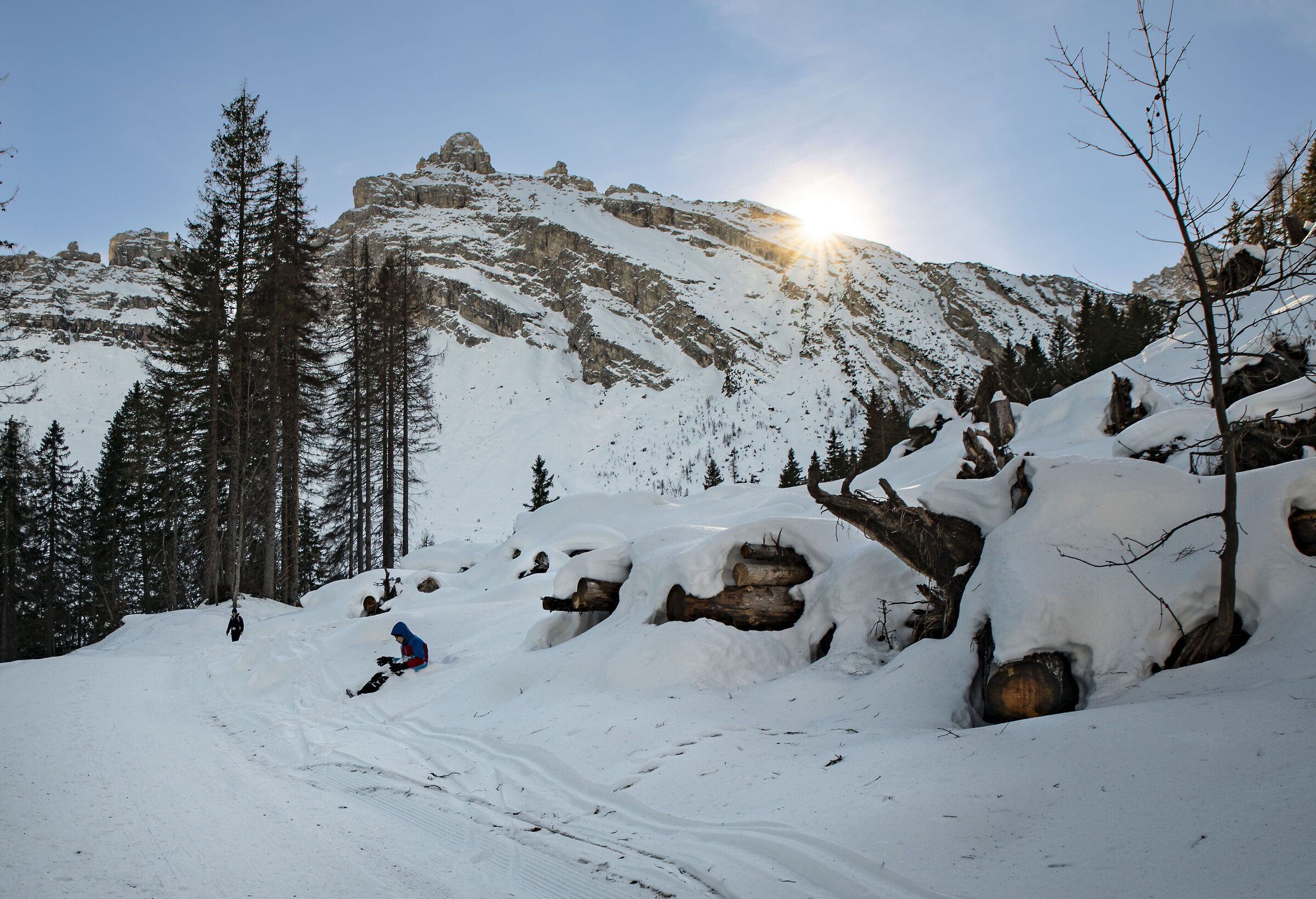sul passo cibiana