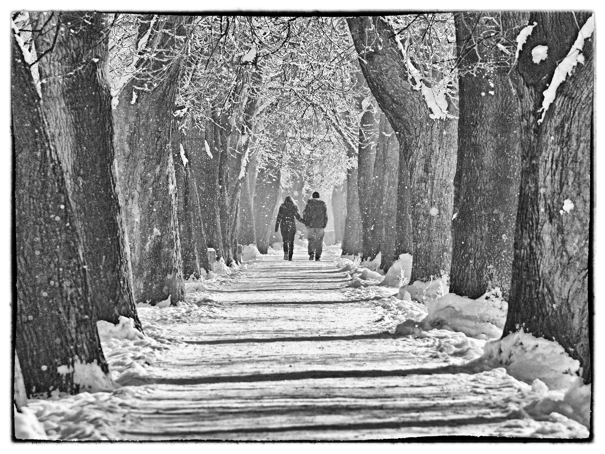 romanticismo in bianco e nero