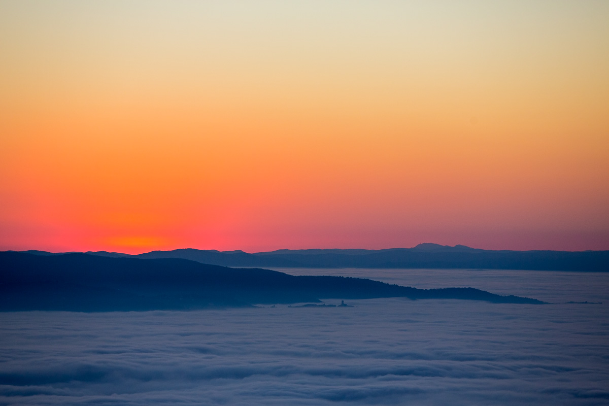 Nebbia in Valle Umbra