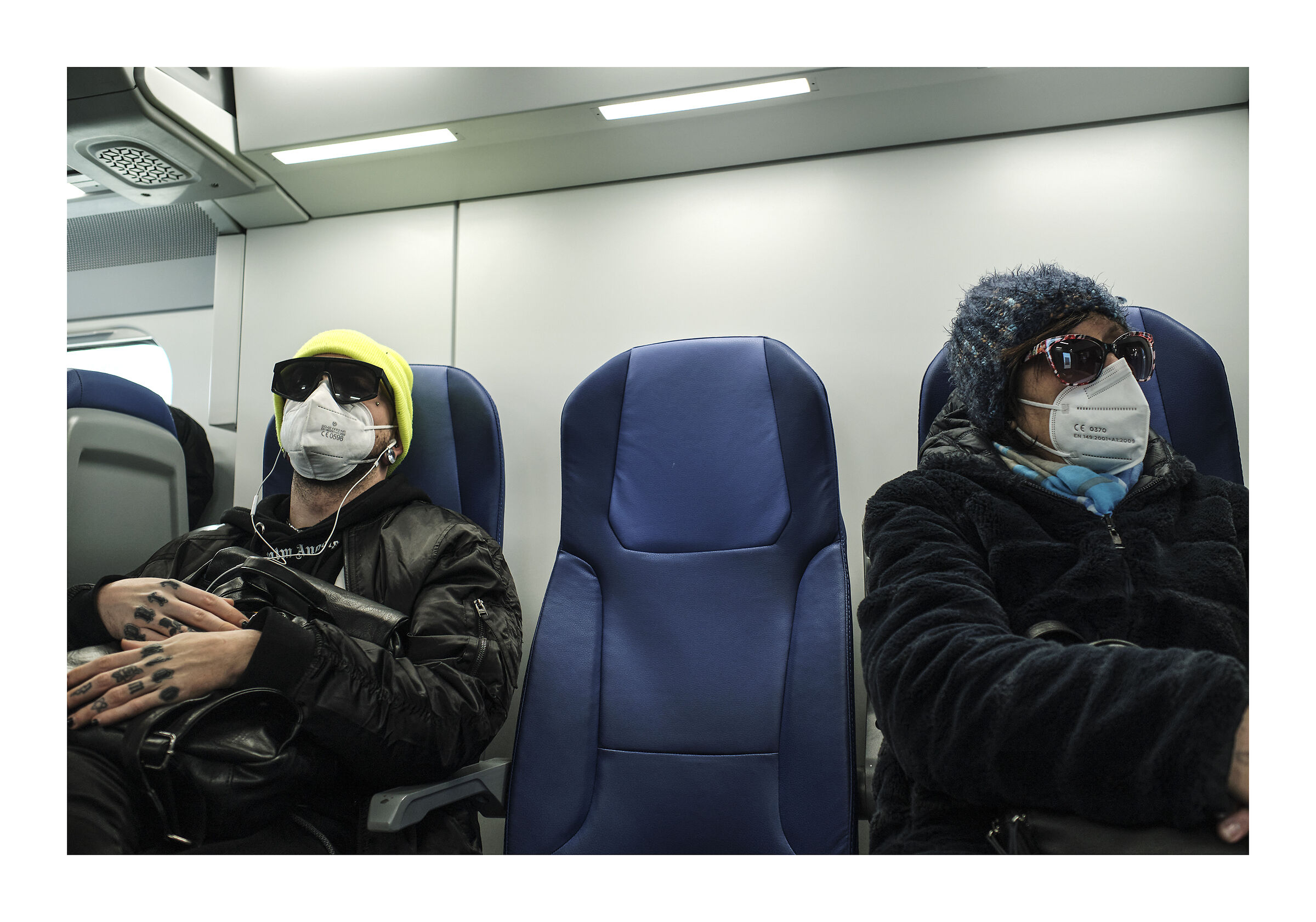 distanziamenti ... in treno