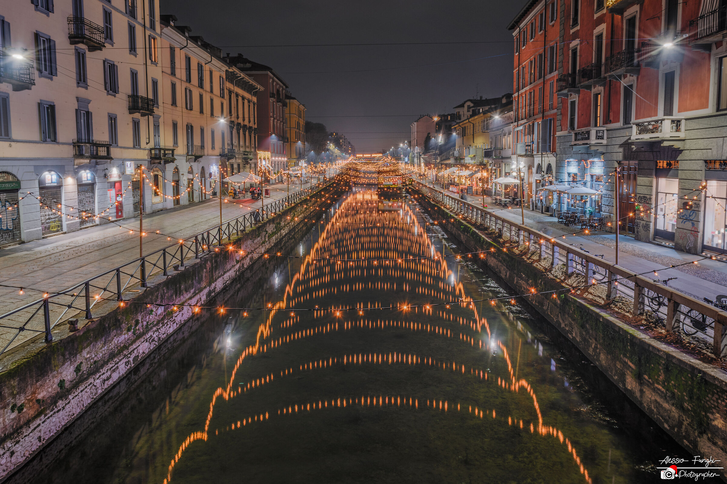 Lights in Naviglio Grande