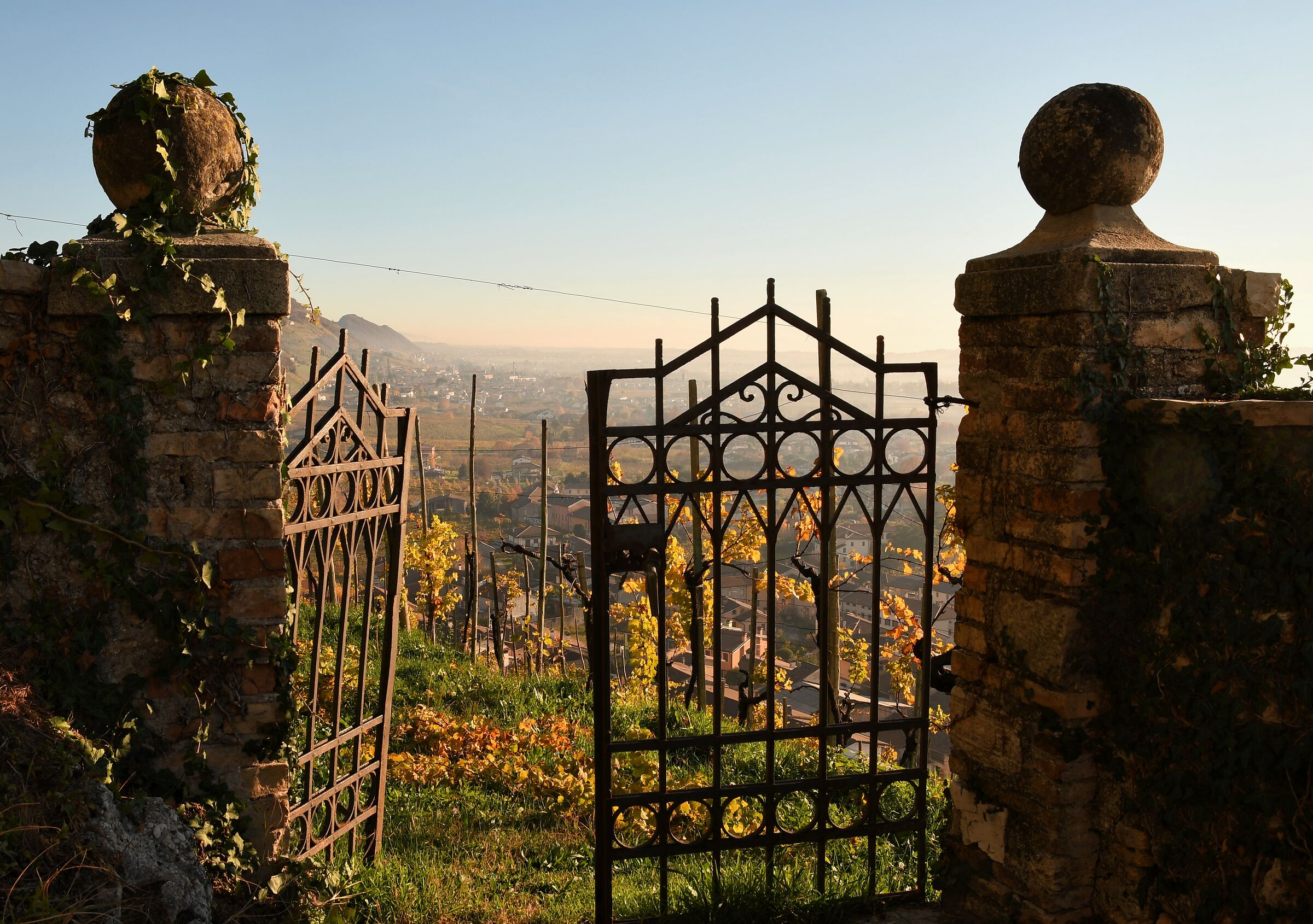 Passage over the landscape