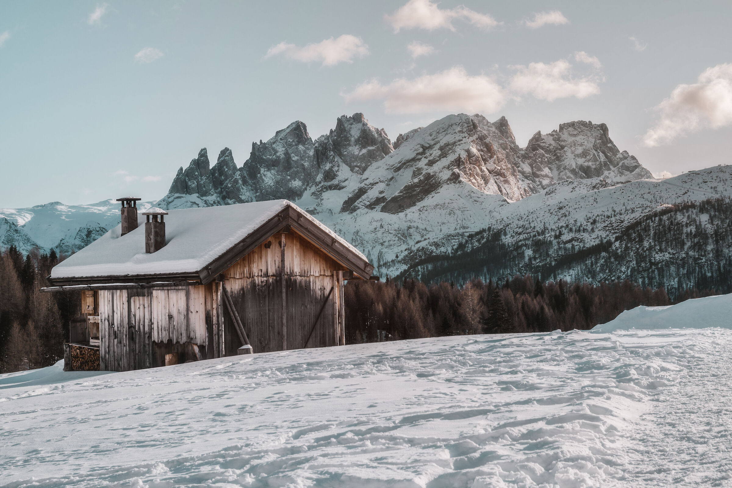 Sul sentiero per il Fuciade